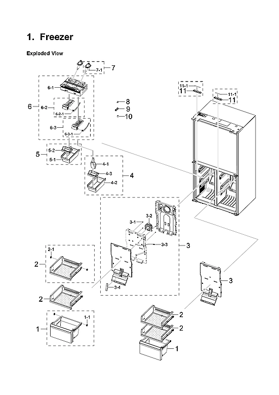 FREEZER PARTS