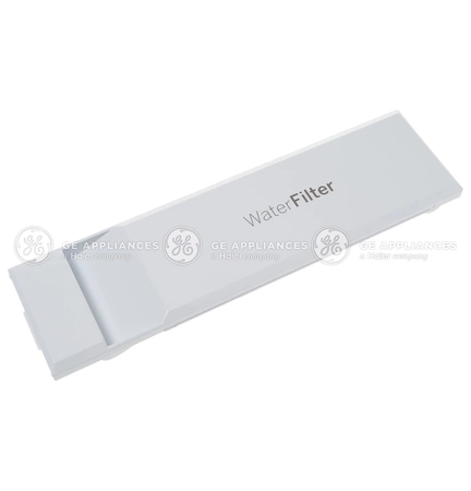 WR02X31819 GE Refrigerator White Filter Door
