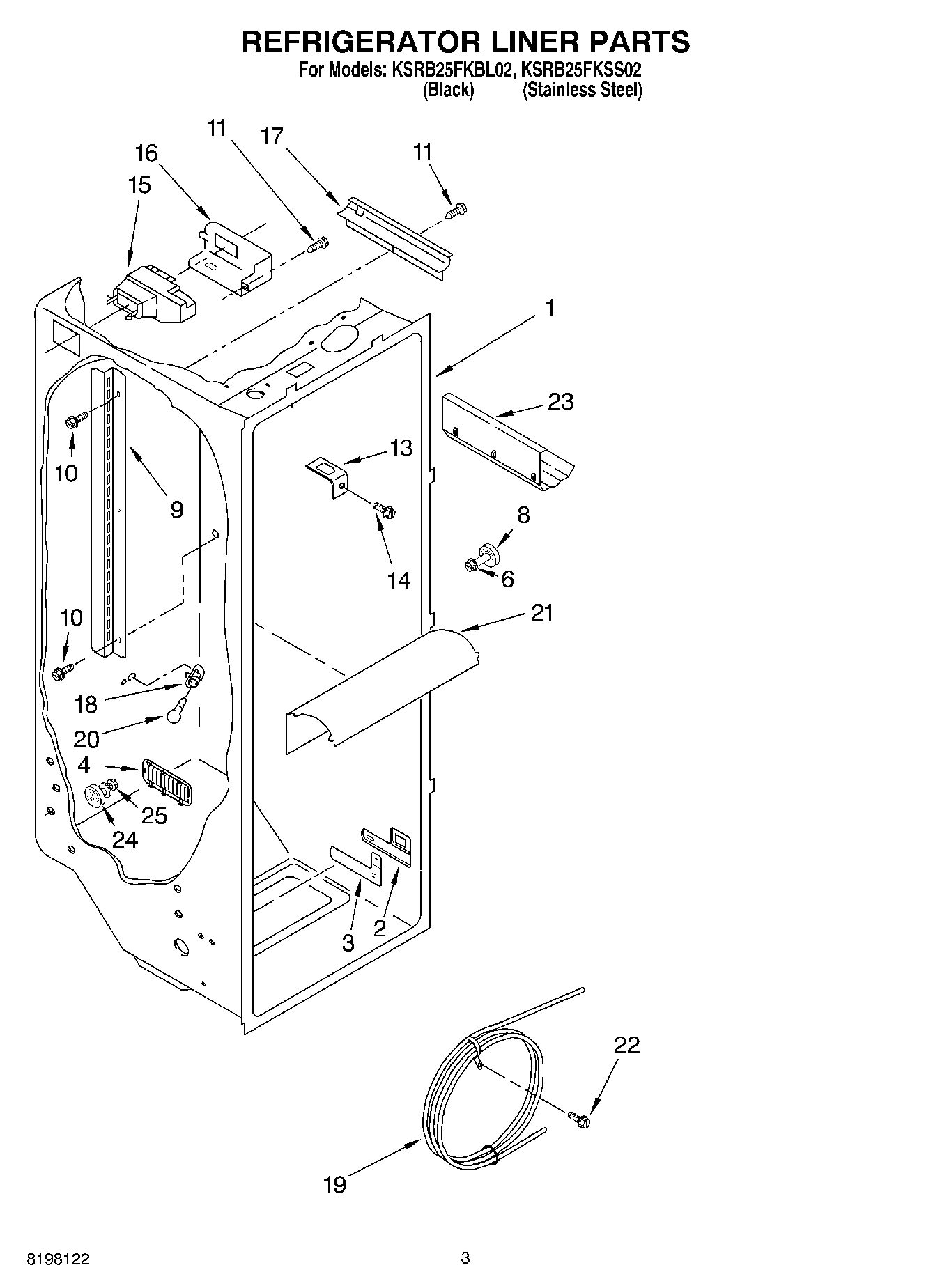 02 - REFRIGERATOR LINER