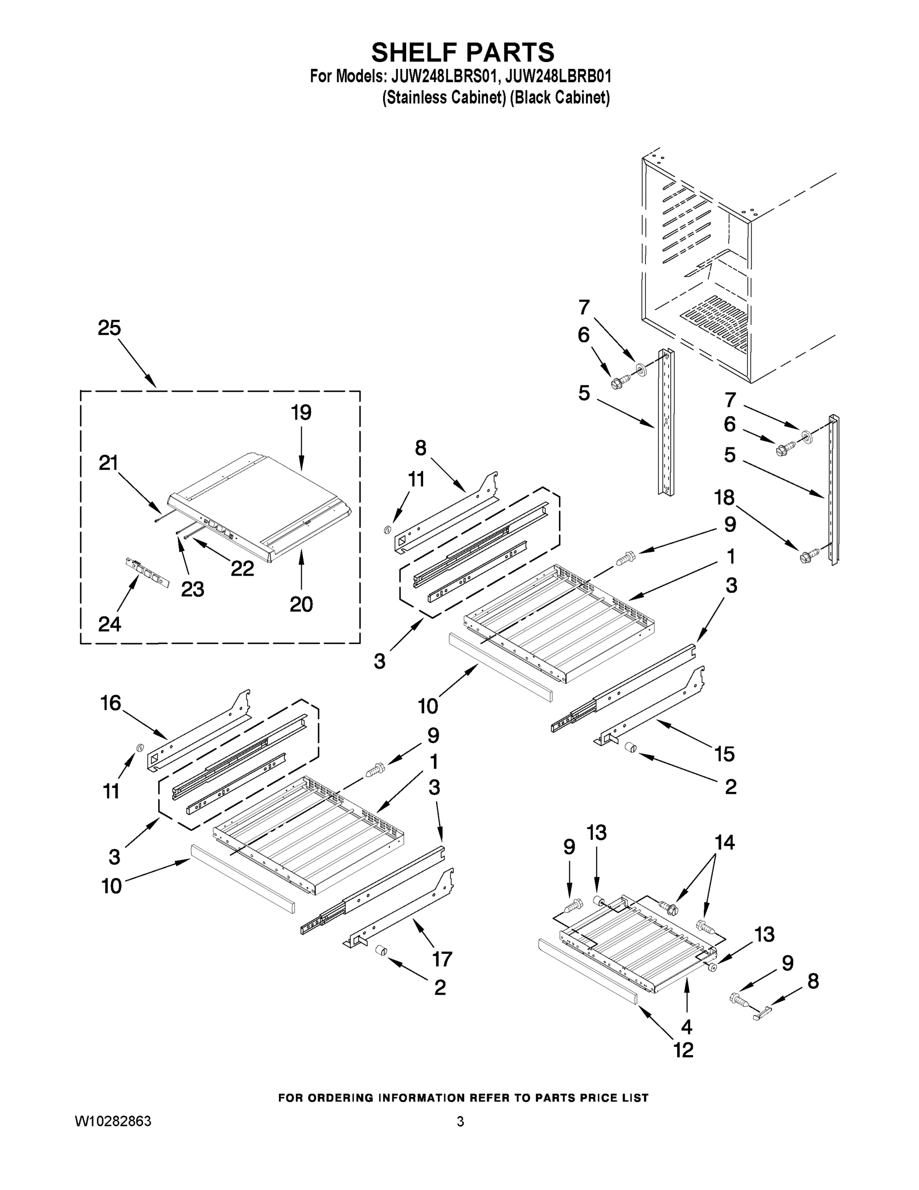 02 - SHELF PARTS