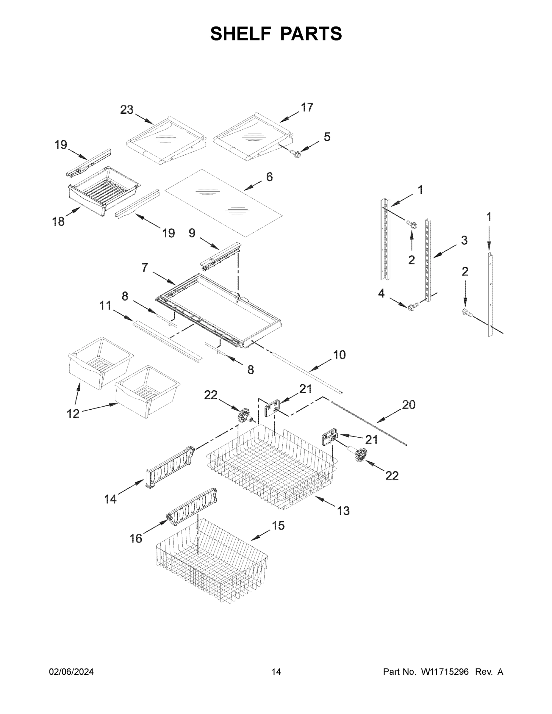 08 - SHELF PARTS