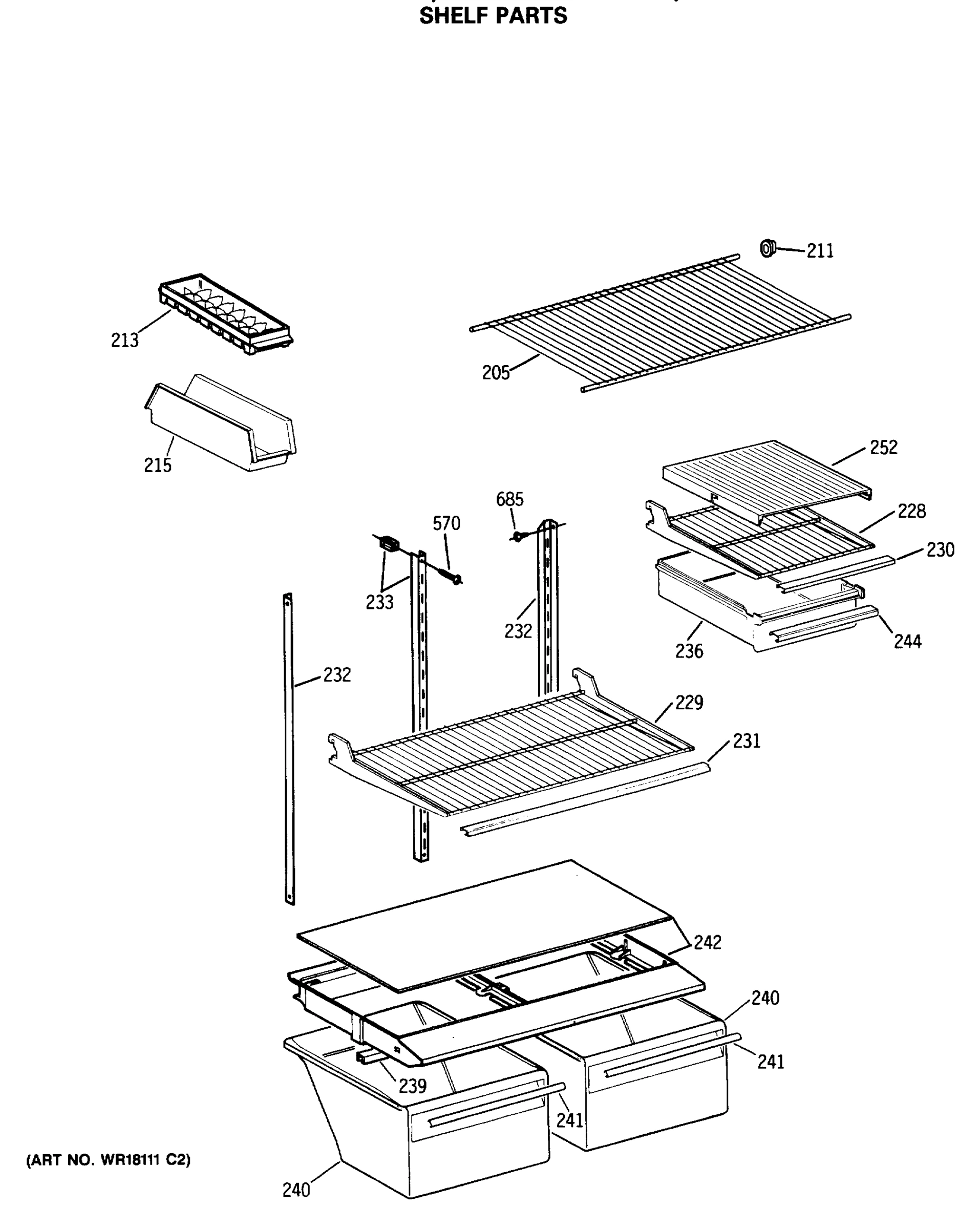 SHELF PARTS