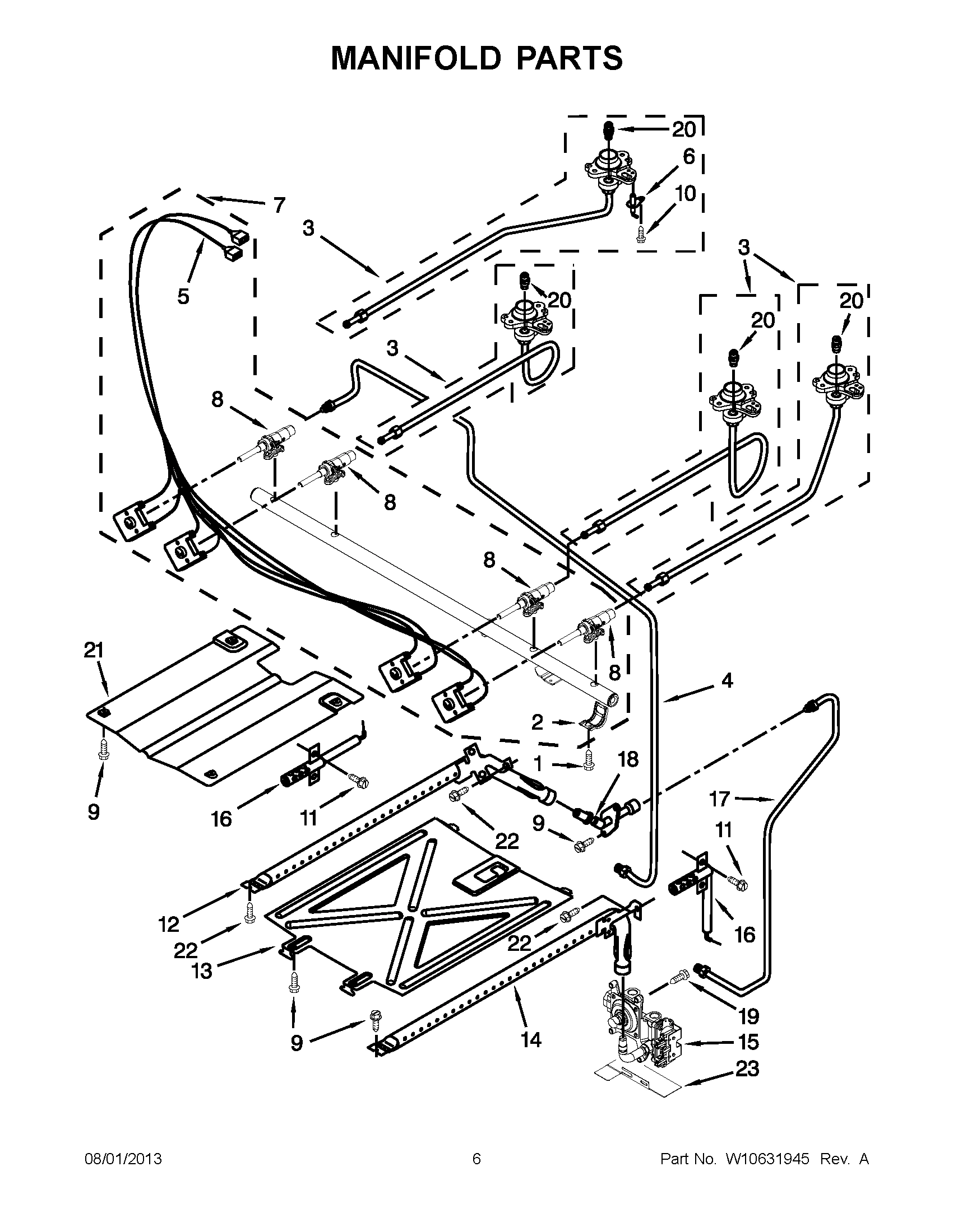 03 - MANIFOLD PARTS