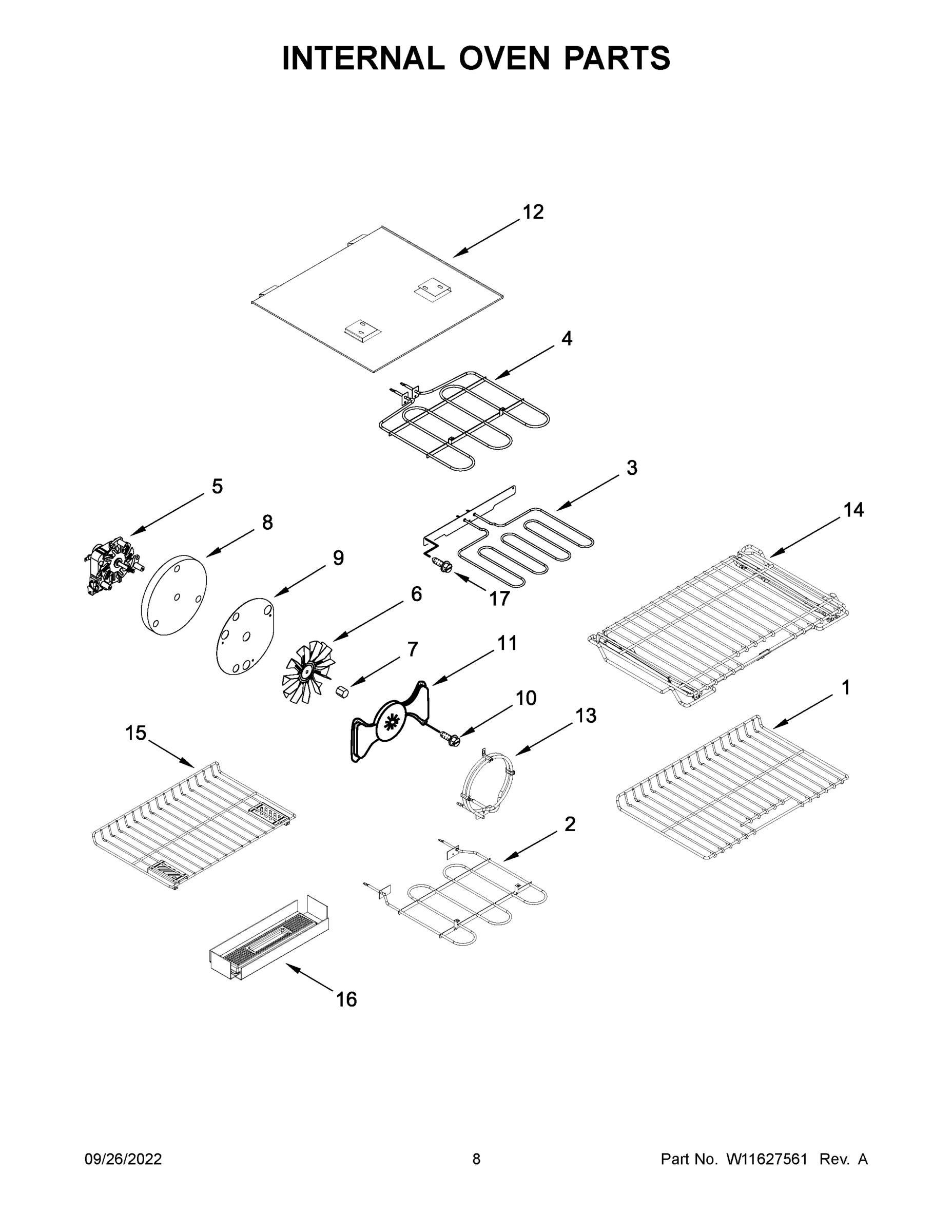 05 - INTERNAL OVEN PARTS