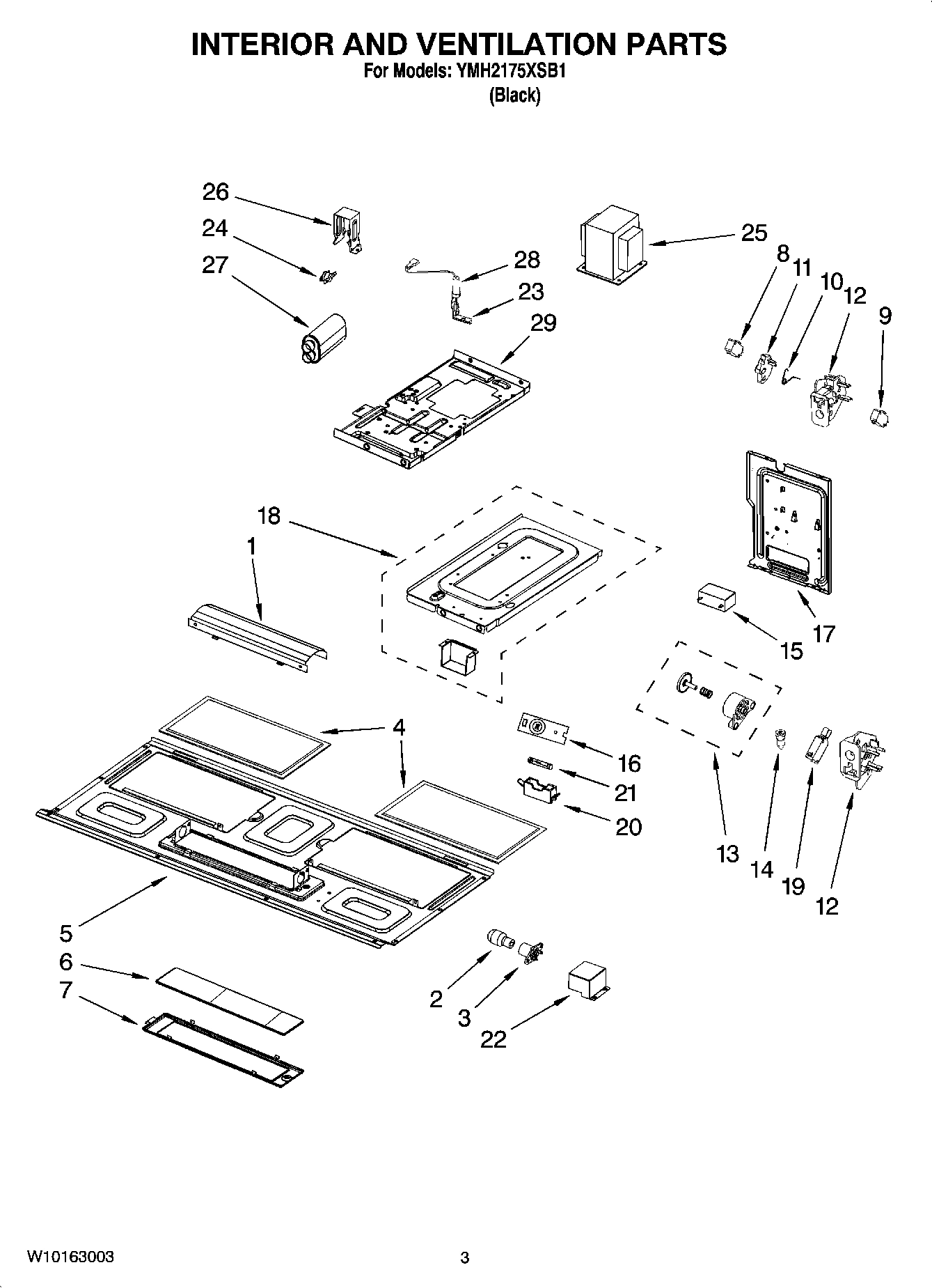 03 - INTERIOR AND VENTILATION PARTS