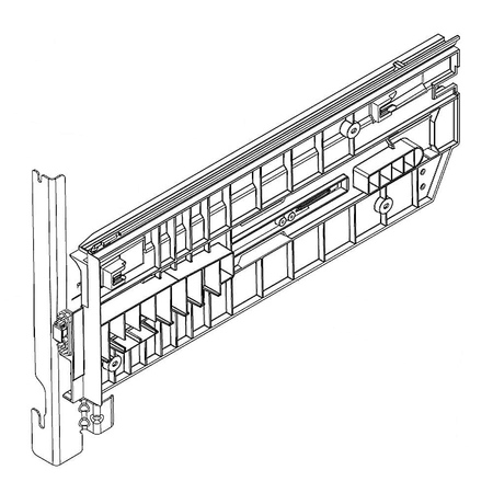 W10795846 Whirlpool Refrigerator Bracket