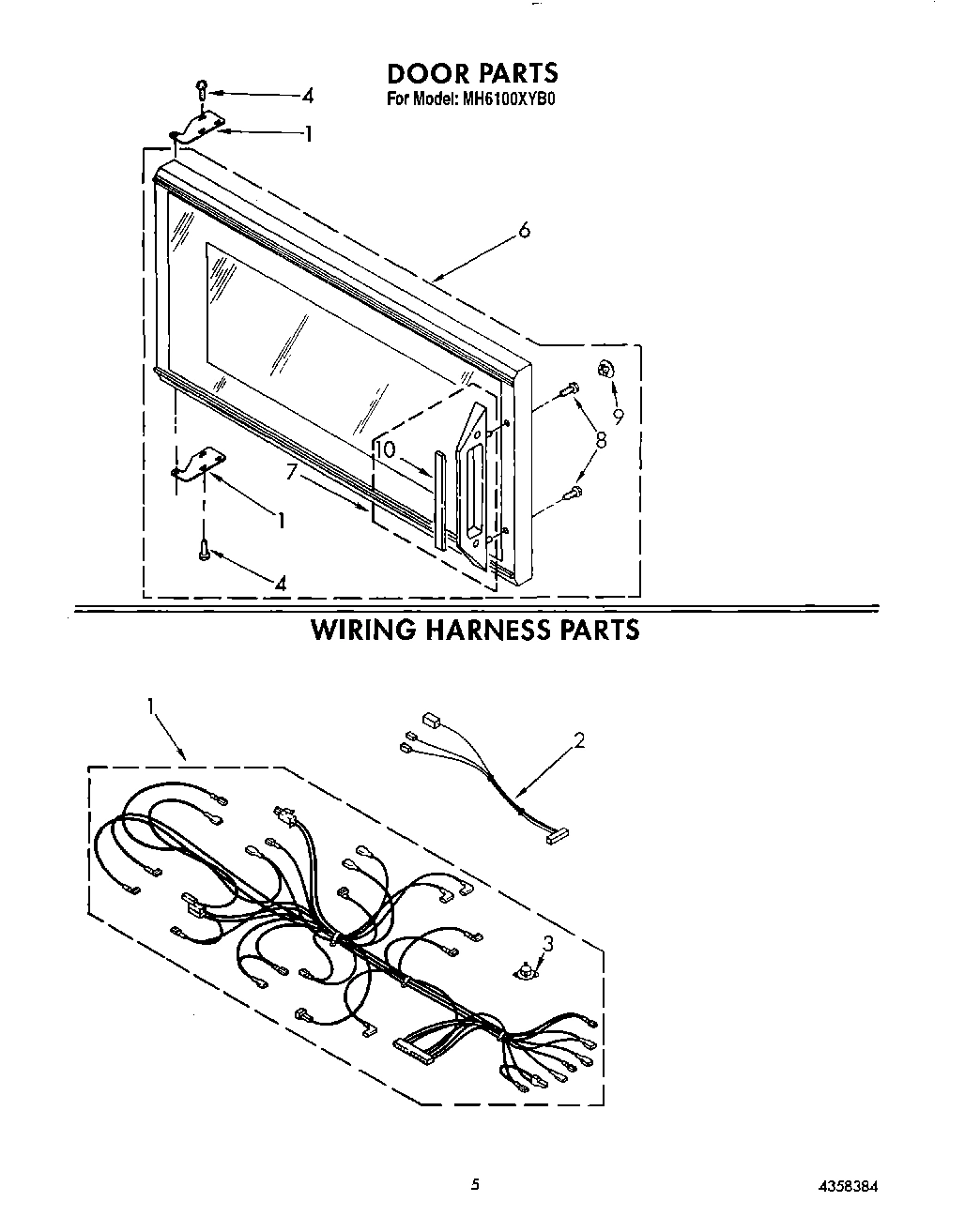 05 - DOOR, WIRING HARNESS, LIT/OPTIONAL