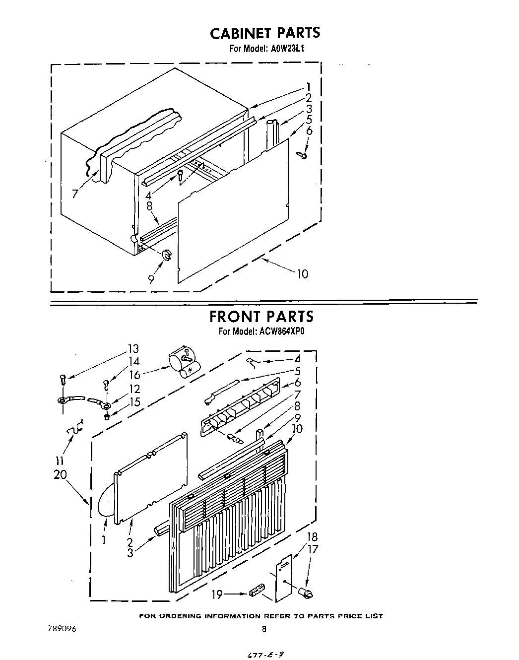 05 - CABINET , FRONT