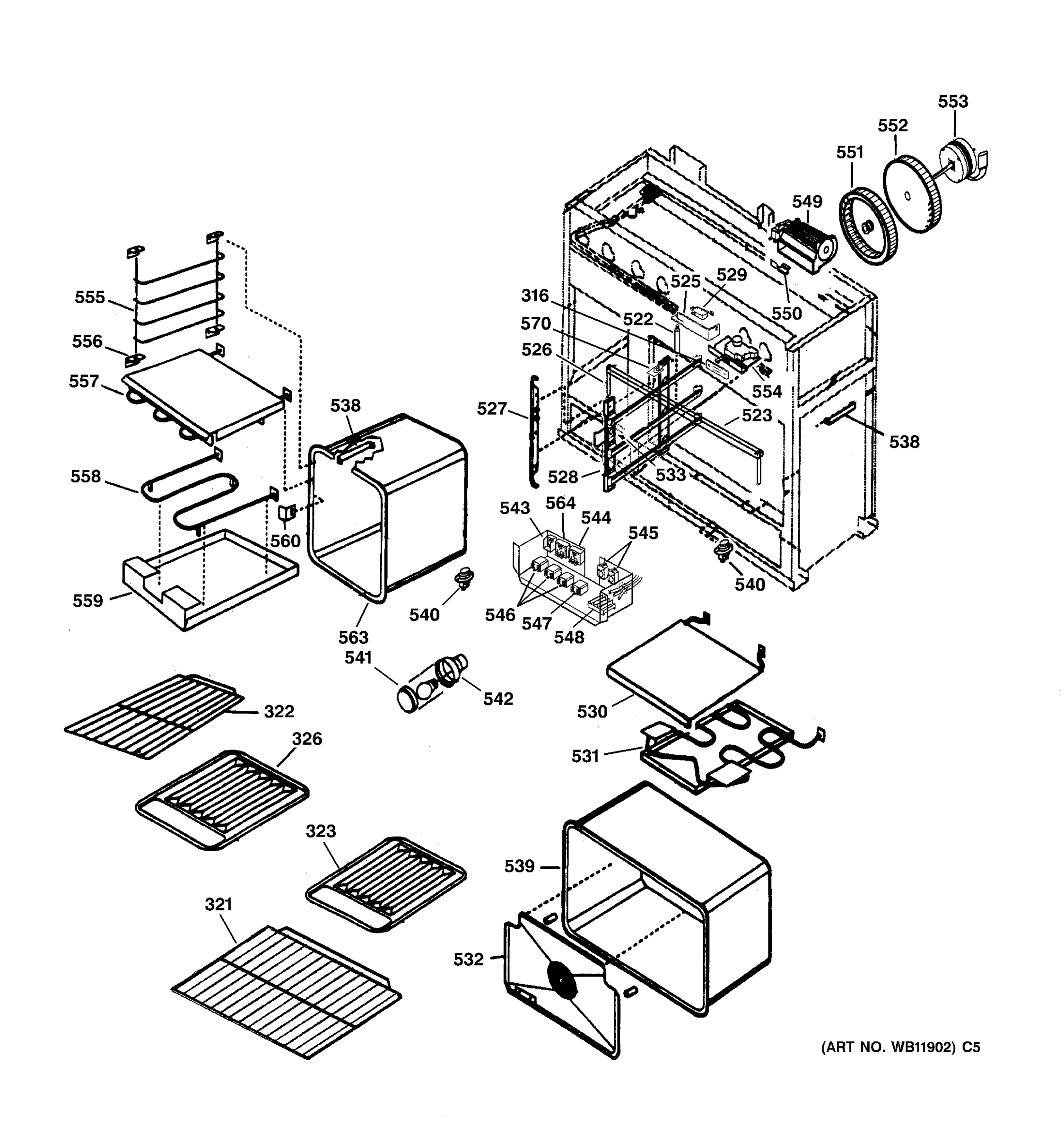 OVEN ASSEMBLY