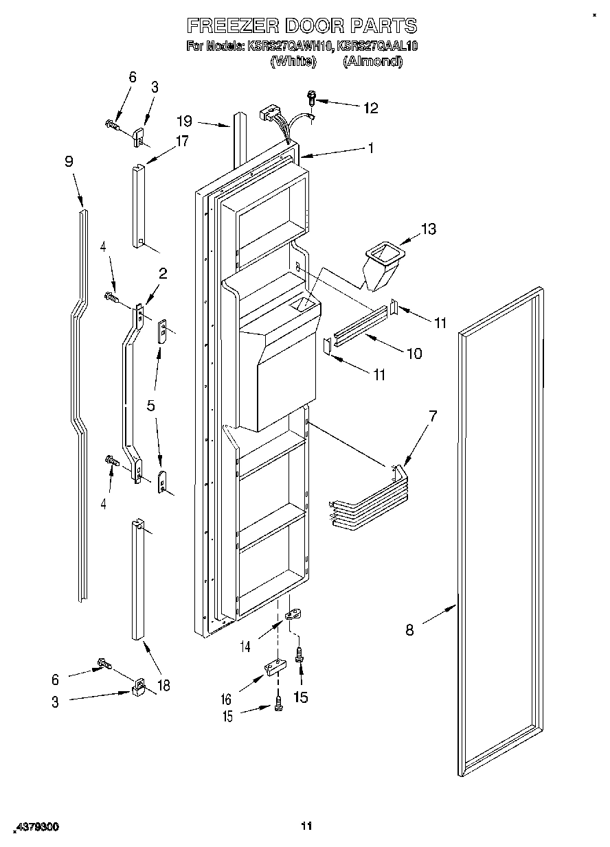07 - FREEZER DOOR
