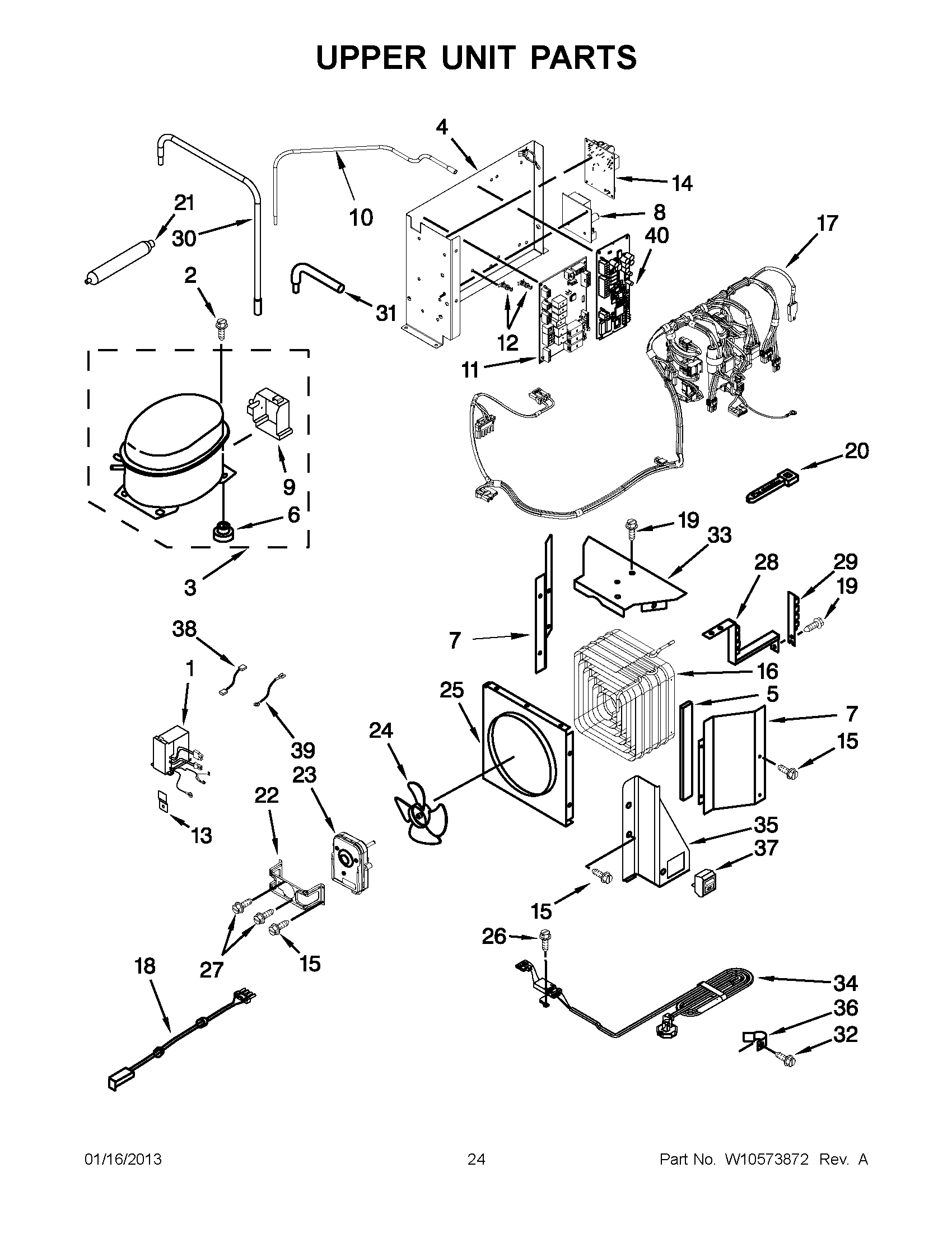 12 - UPPER UNIT PARTS