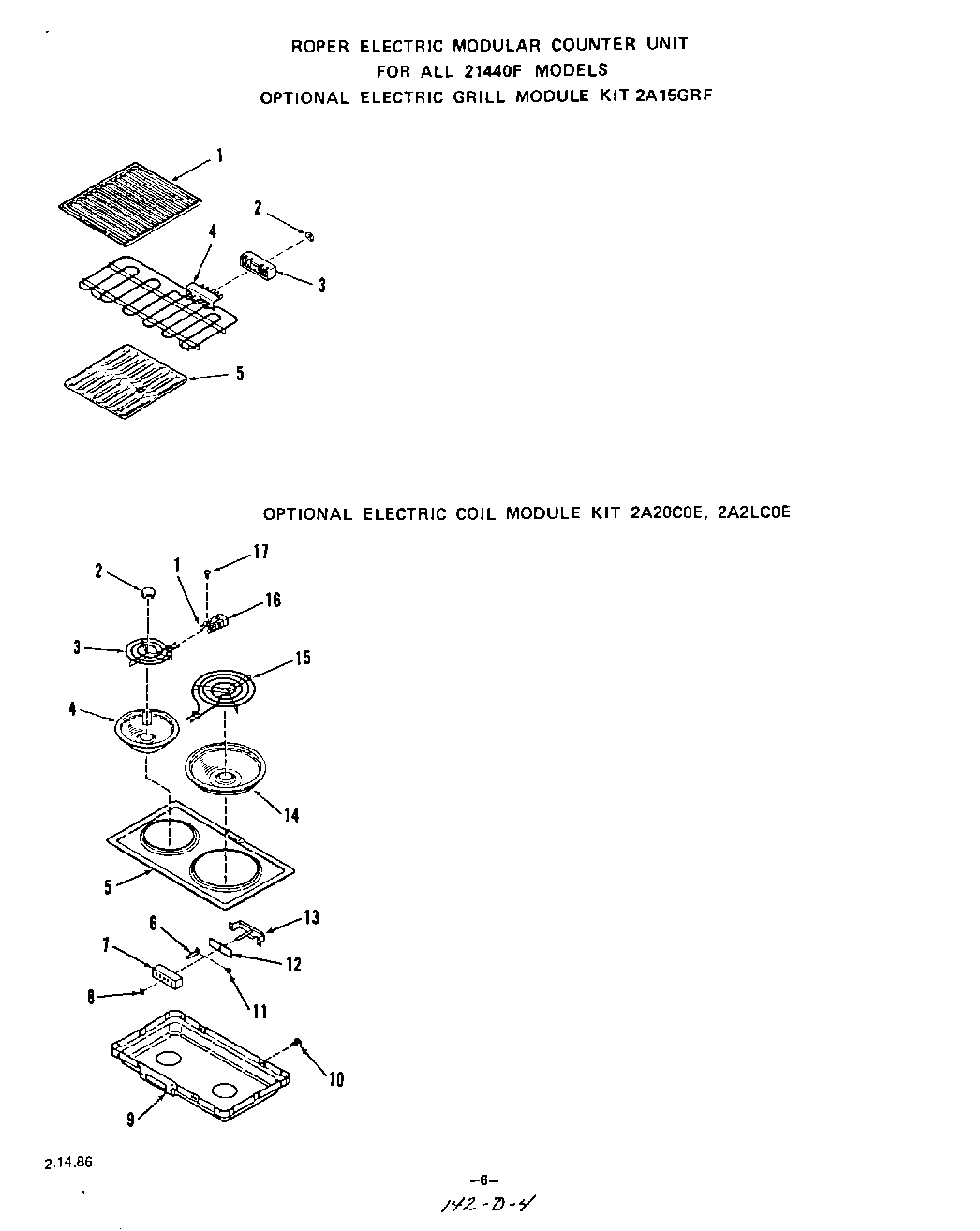06 - ELECTRIC GRILL MODULE , ELECTRIC