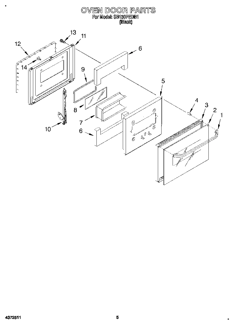 04 - OVEN DOOR