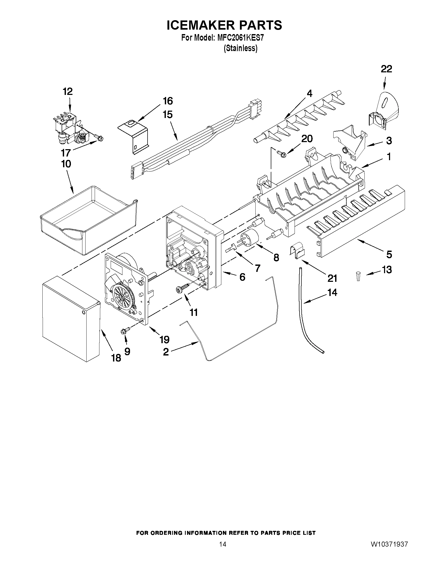 08 - ICEMAKER PARTS
