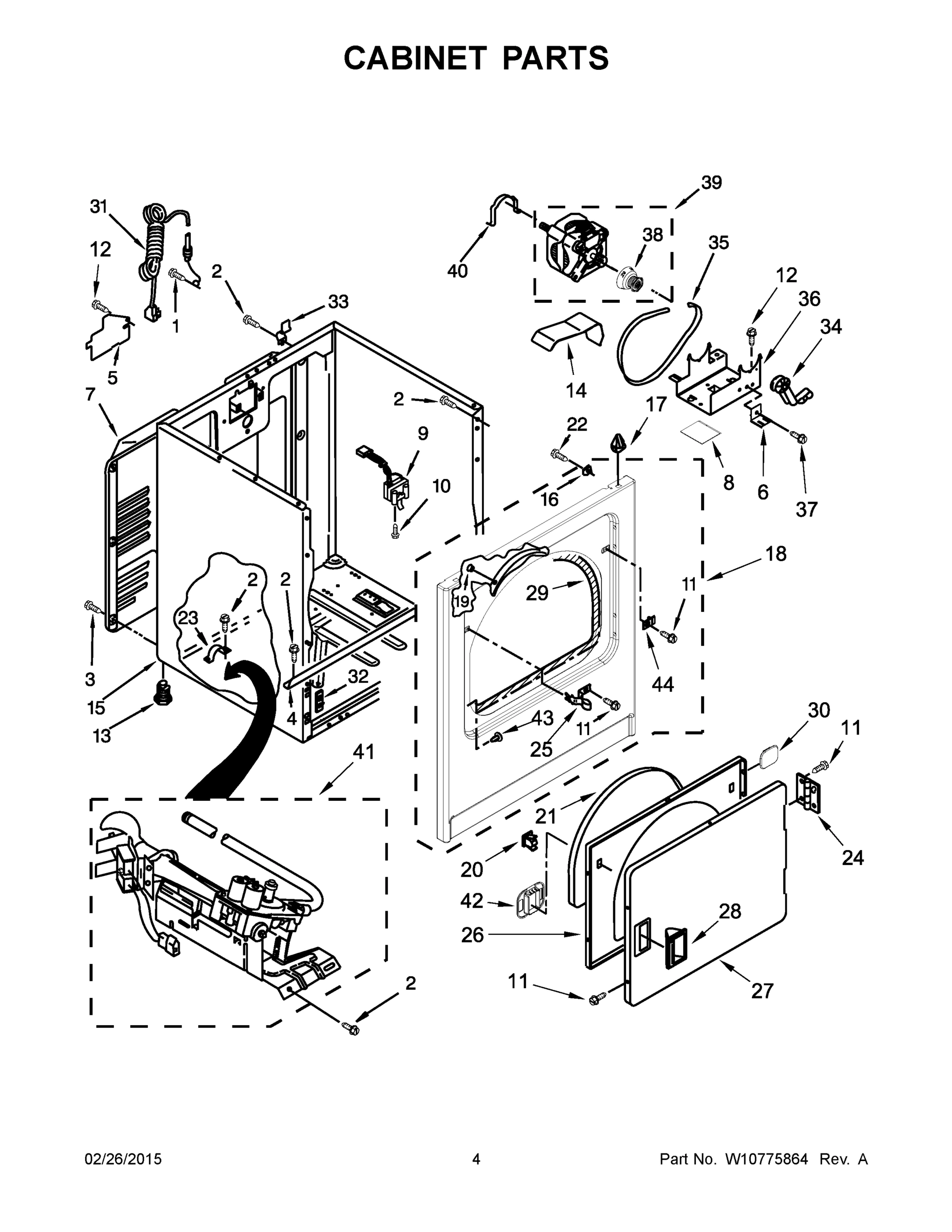 03 - CABINET PARTS