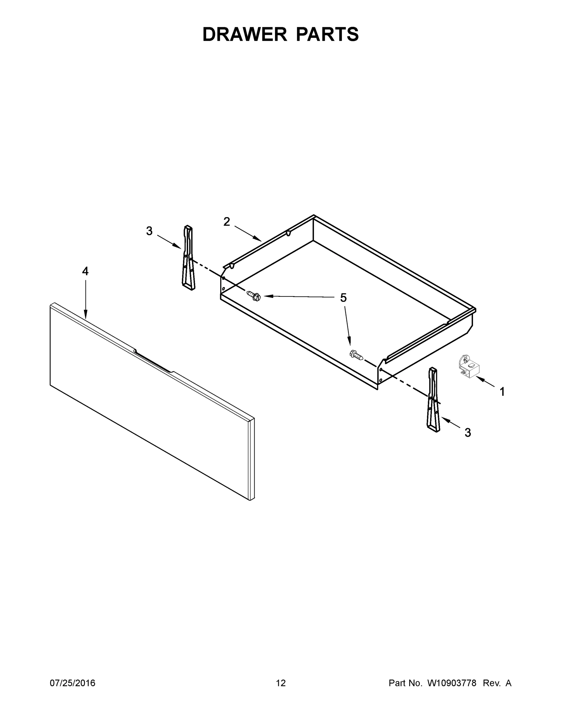 07 - DRAWER PARTS