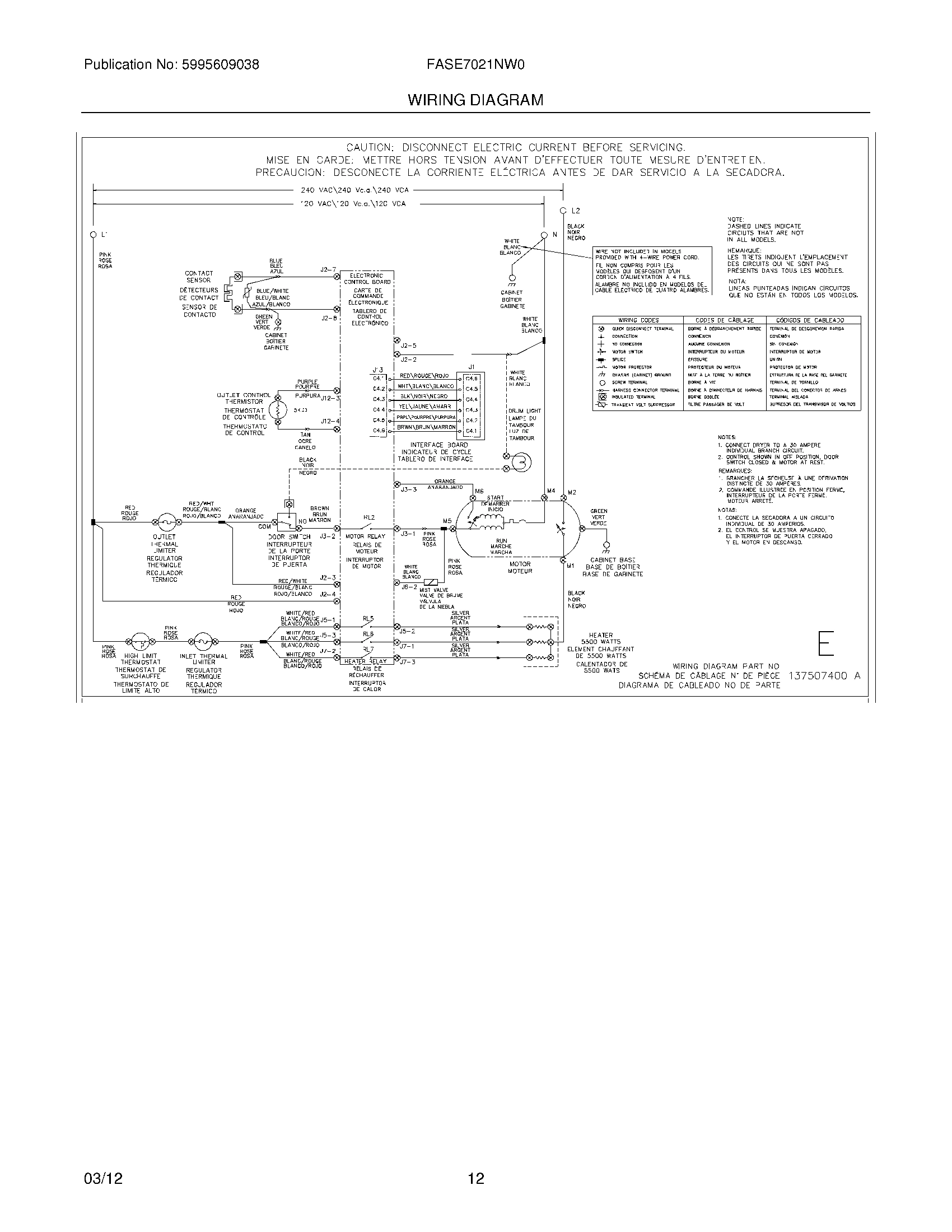 12 - WIRING DIAGRAM