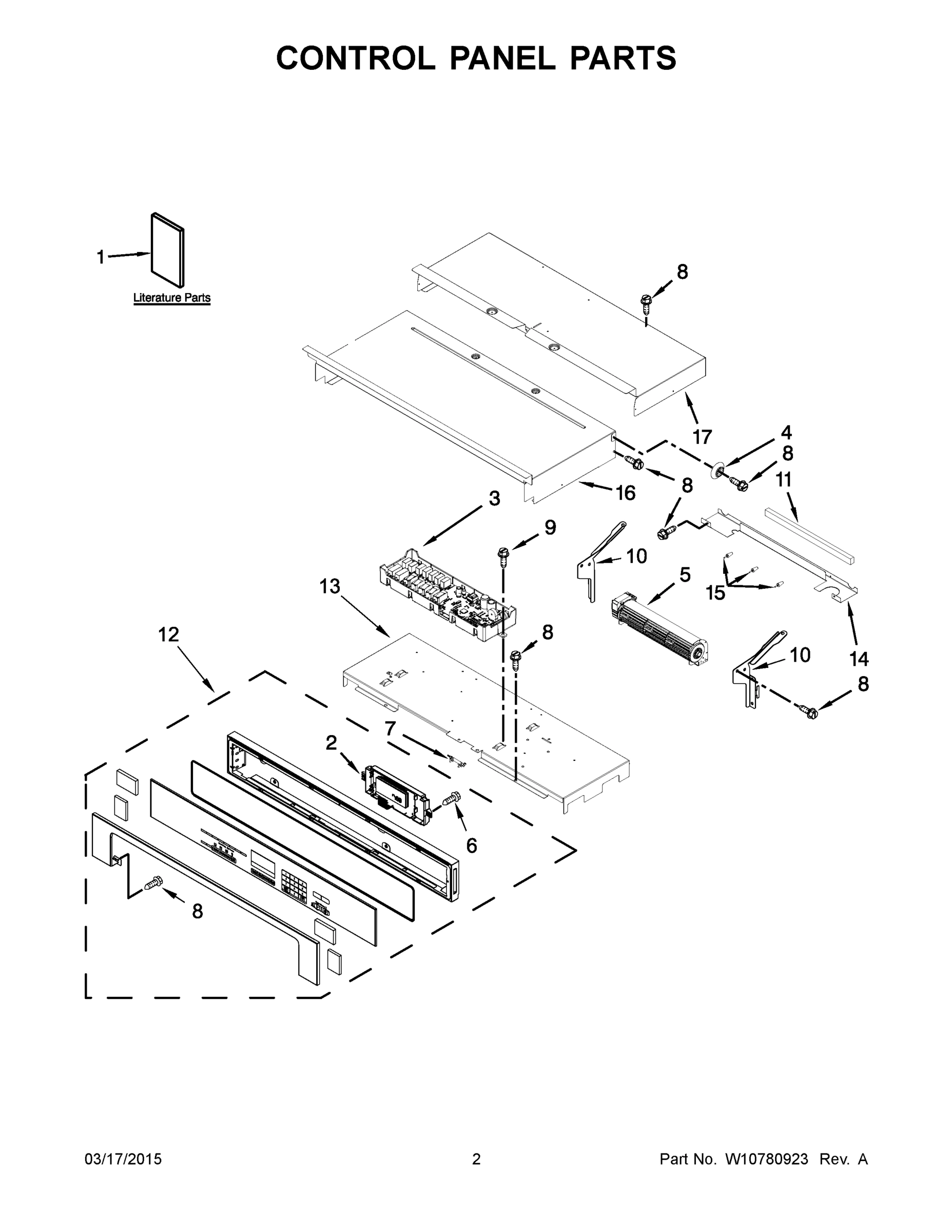02 - CONTROL PANEL PARTS