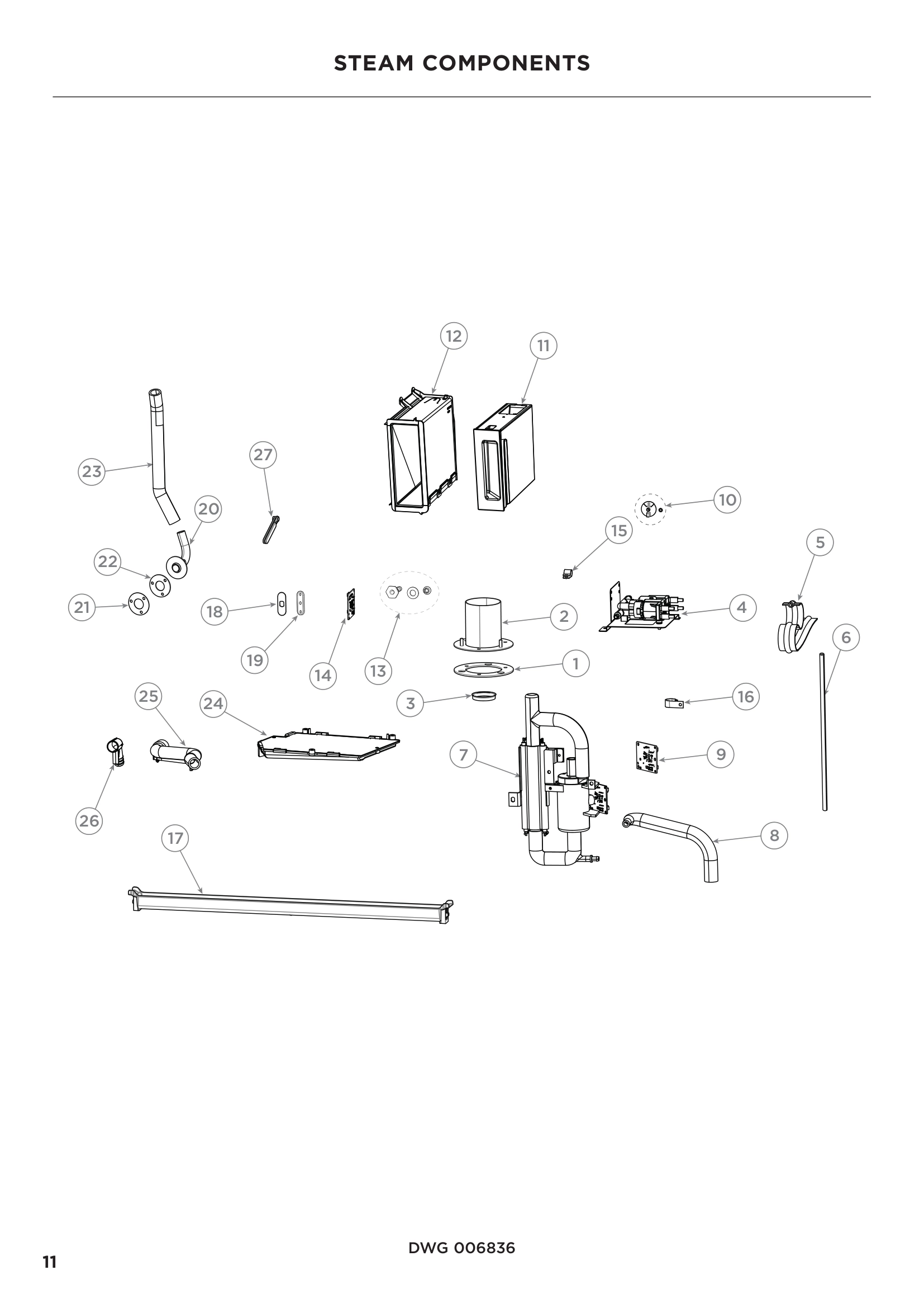 STEAM COMPONENTS