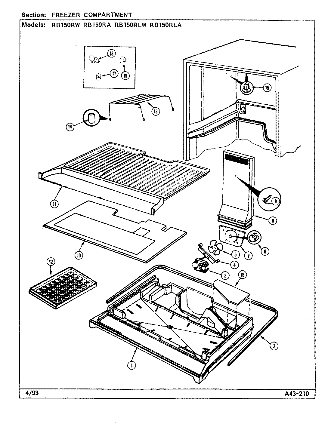 01 - FREEZER COMPARTMENT