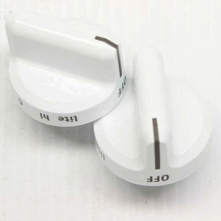 Knob,top valve ,white ,(1)