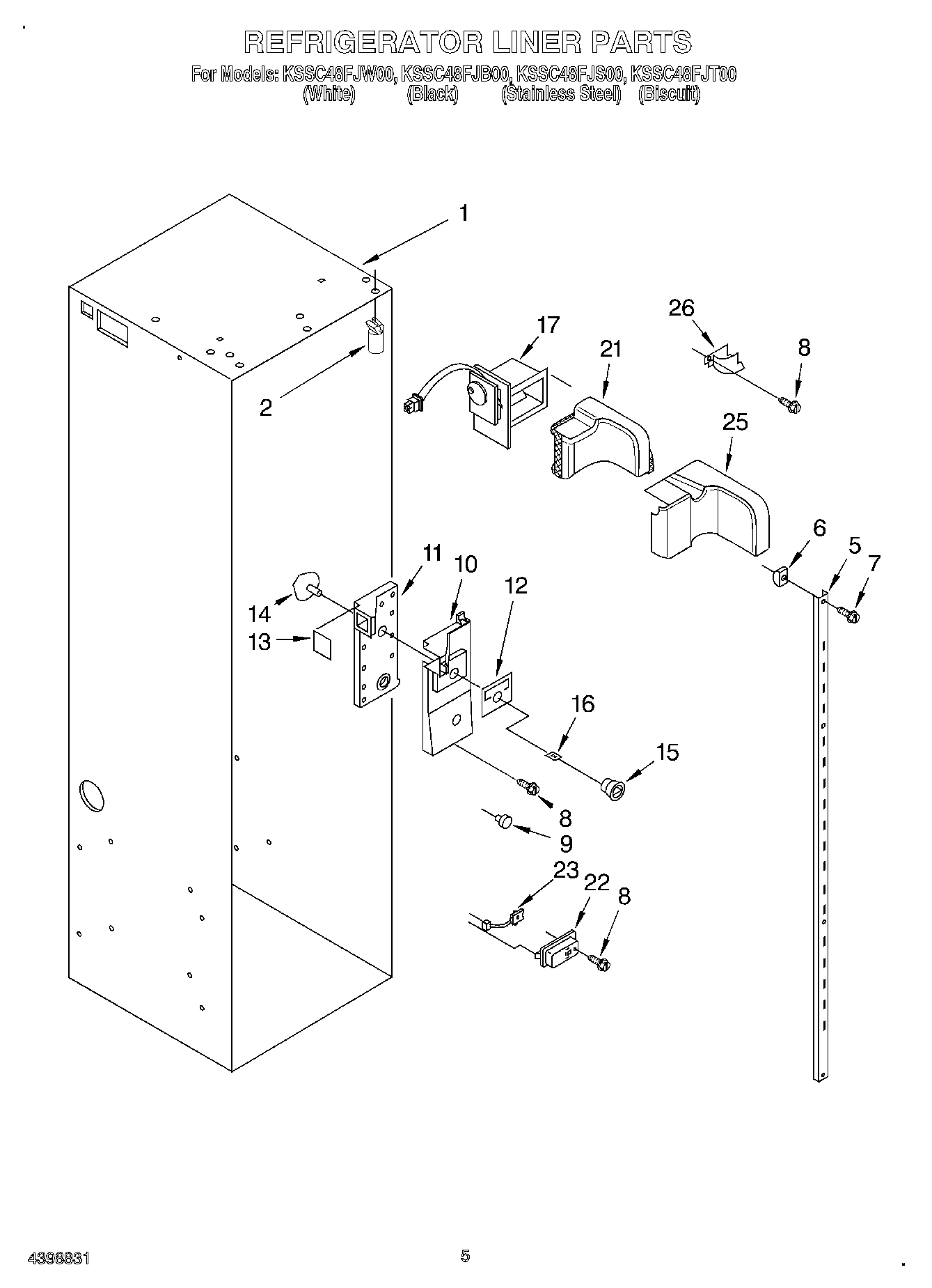 04 - REFRIGERATOR LINER