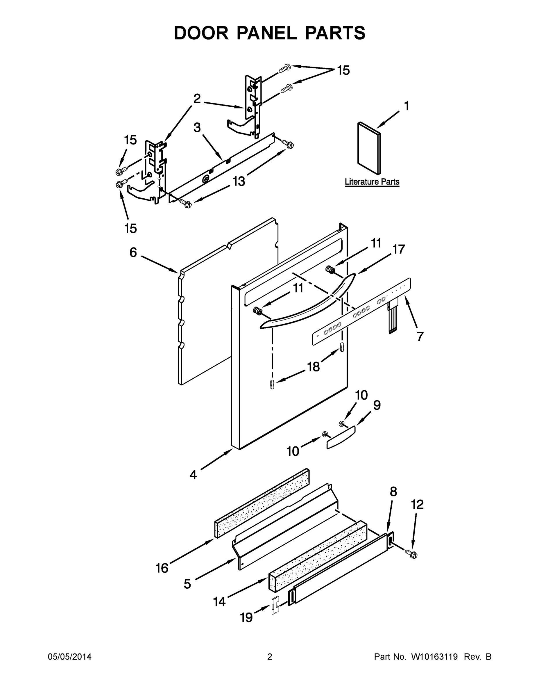 02 - DOOR PANEL PARTS