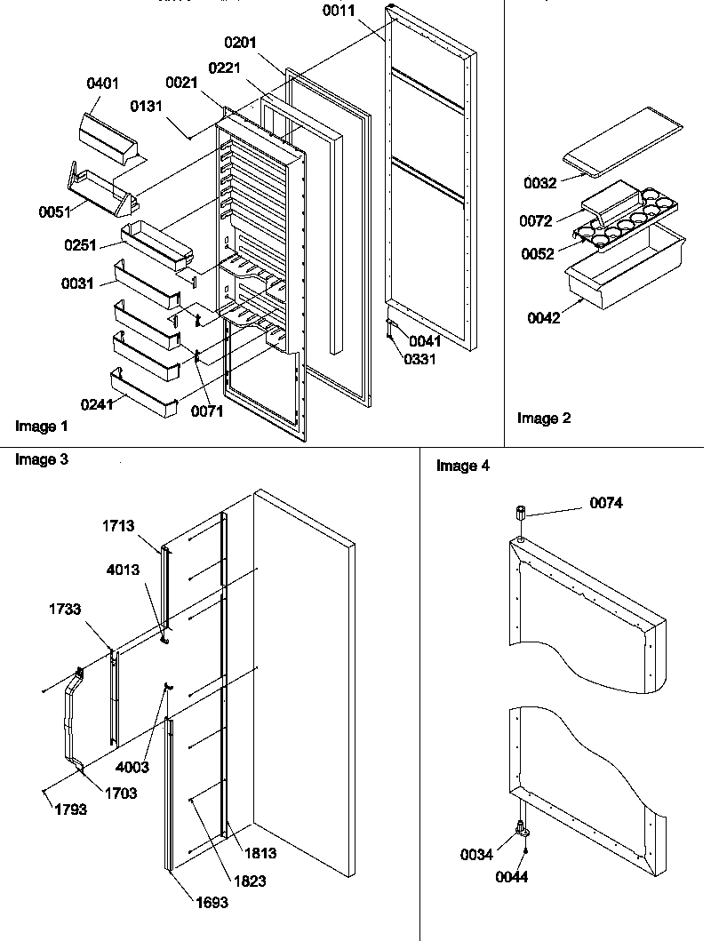 10 - REF DOOR AND ACCESSORIES