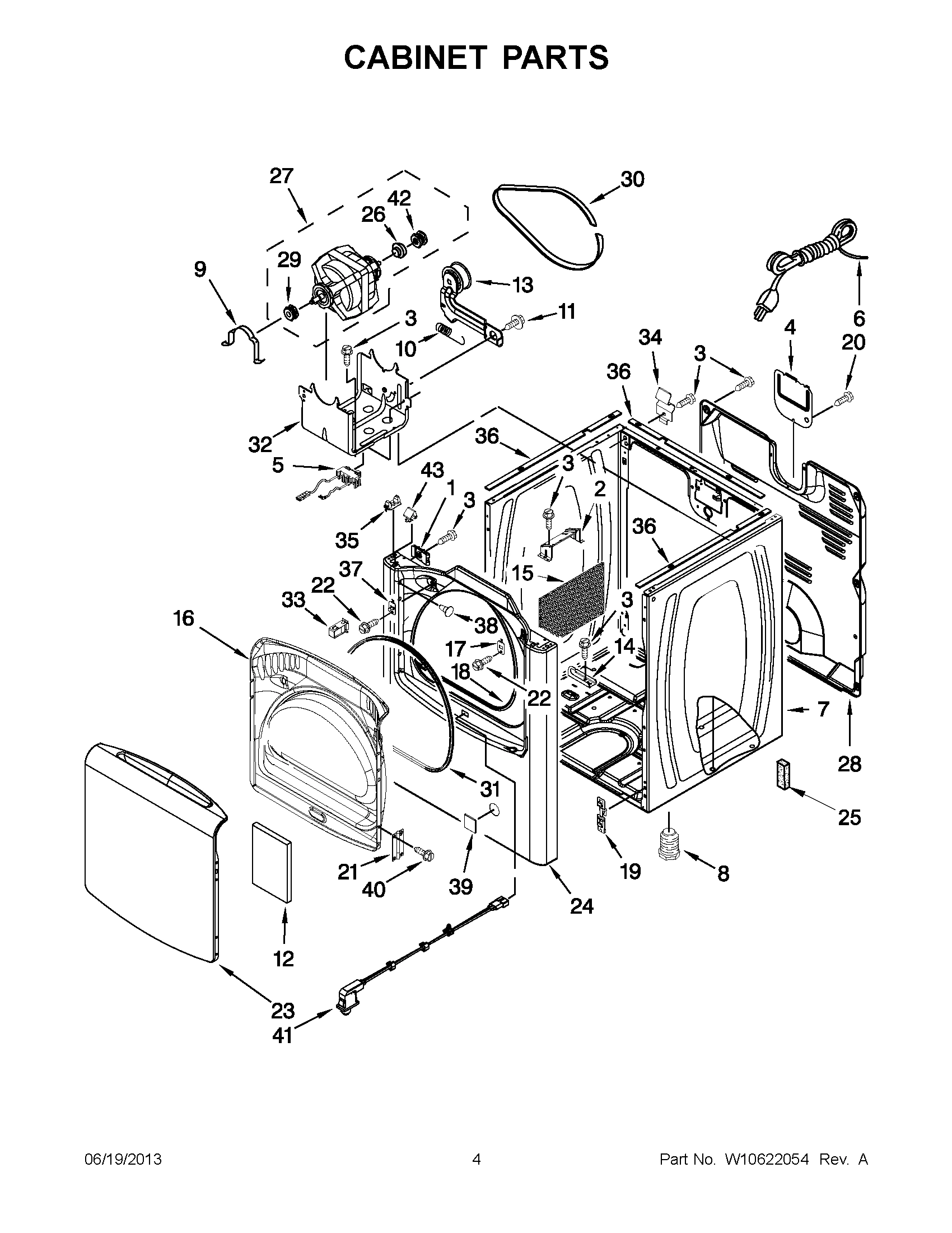 02 - CABINET PARTS