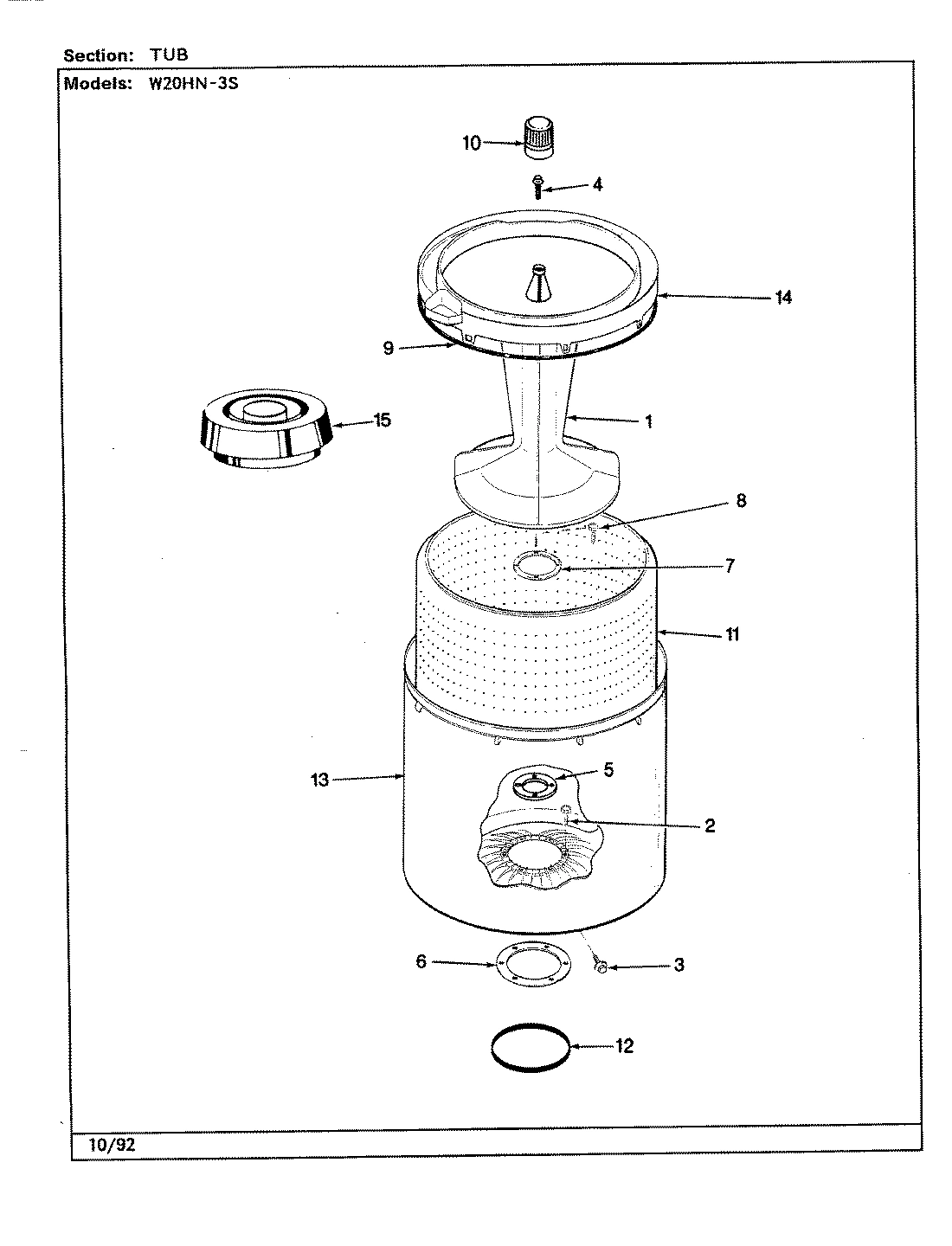 08 - TUB (W20HN3S)(REV. A-E)