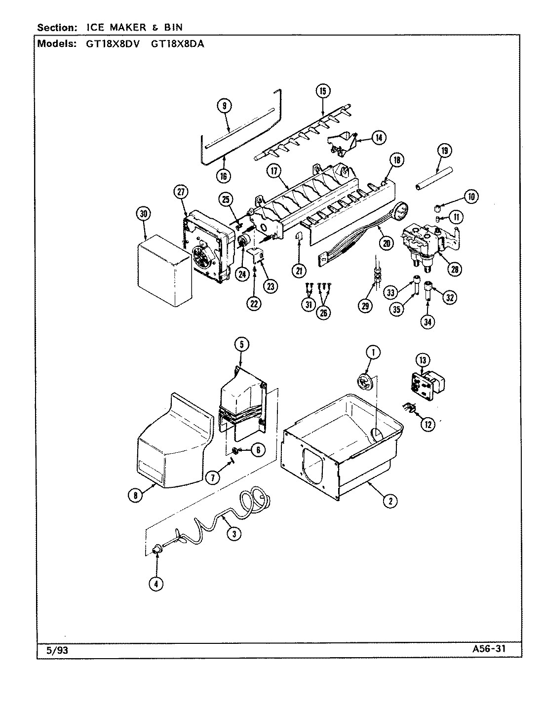 05 - ICE MAKER & BIN