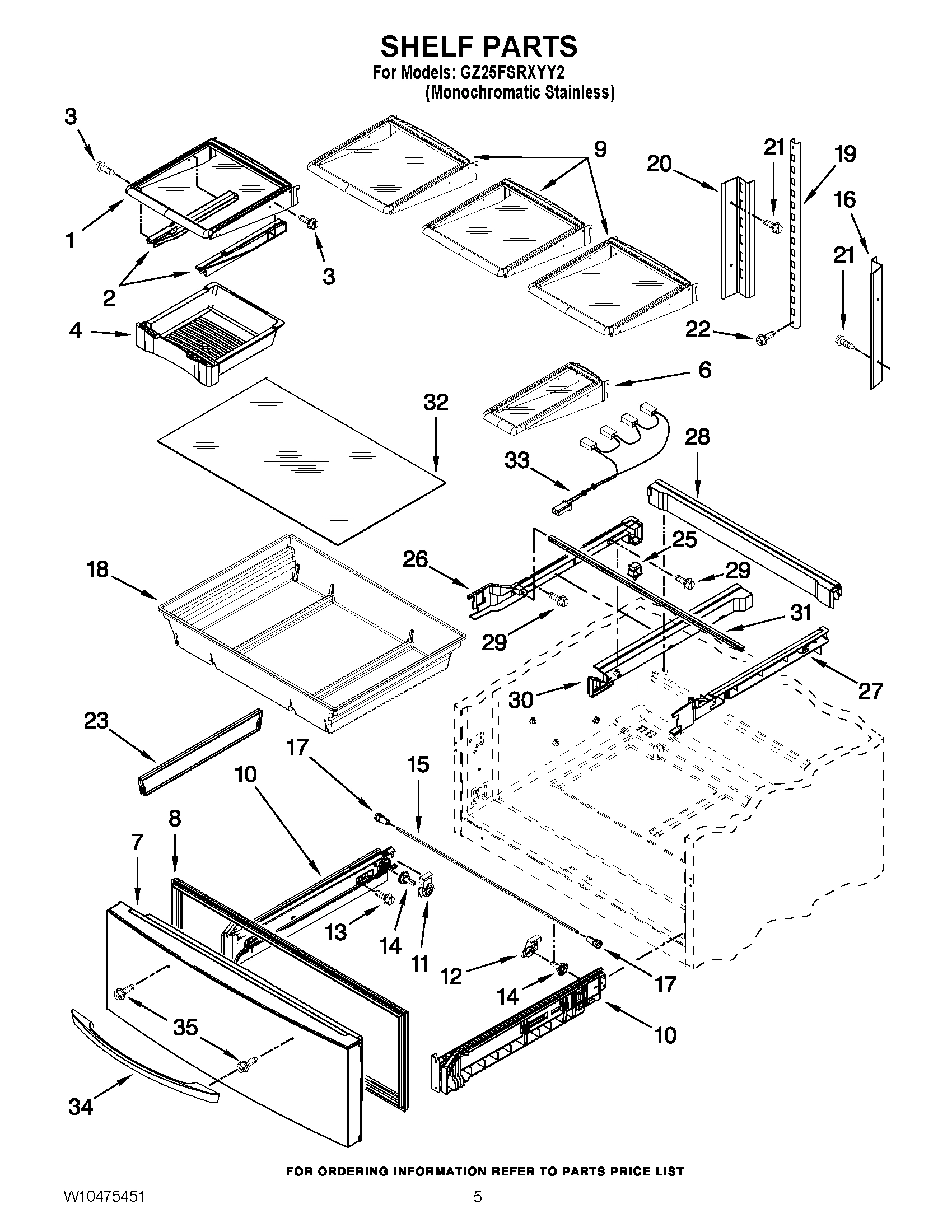 03 - SHELF PARTS