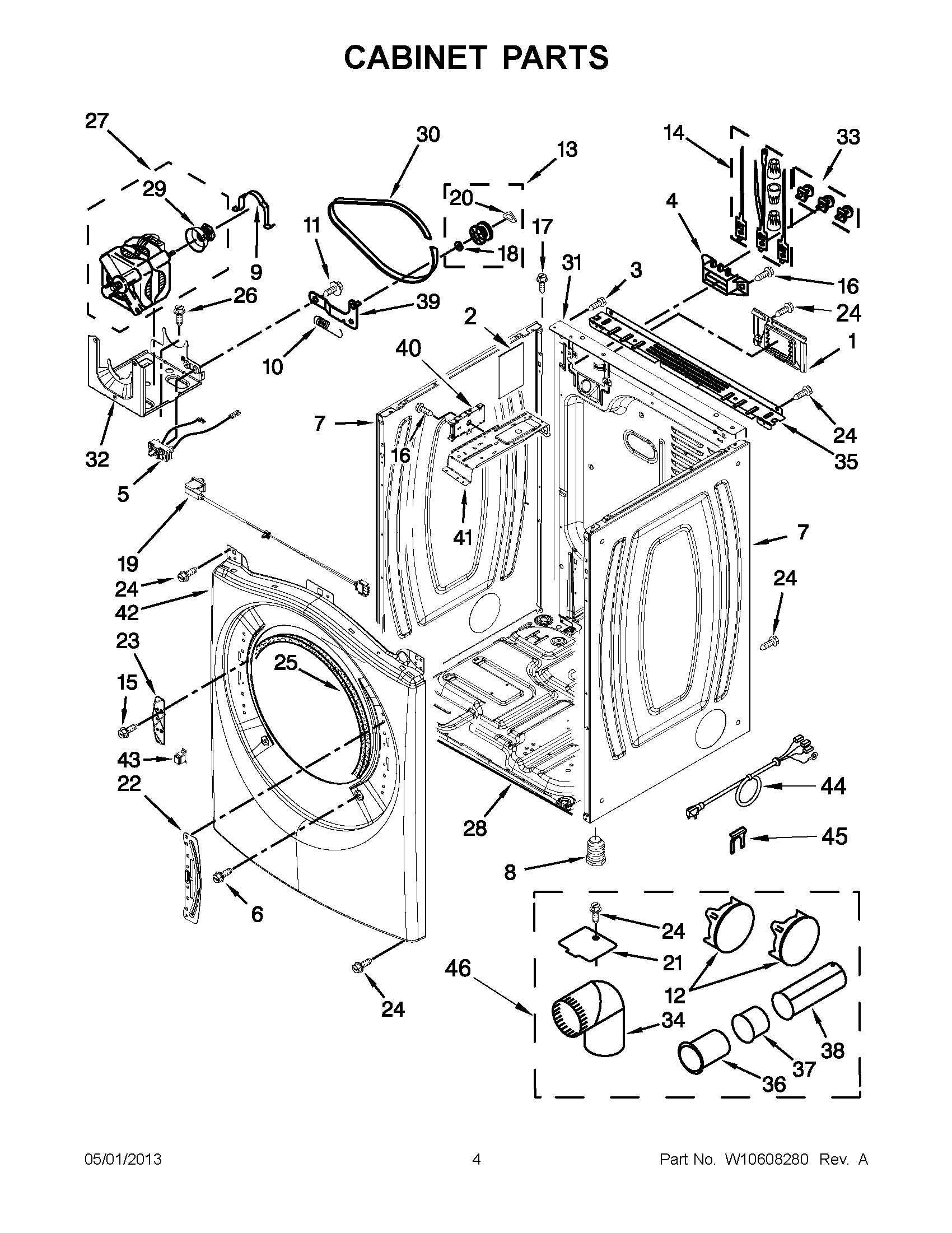 02 - CABINET PARTS