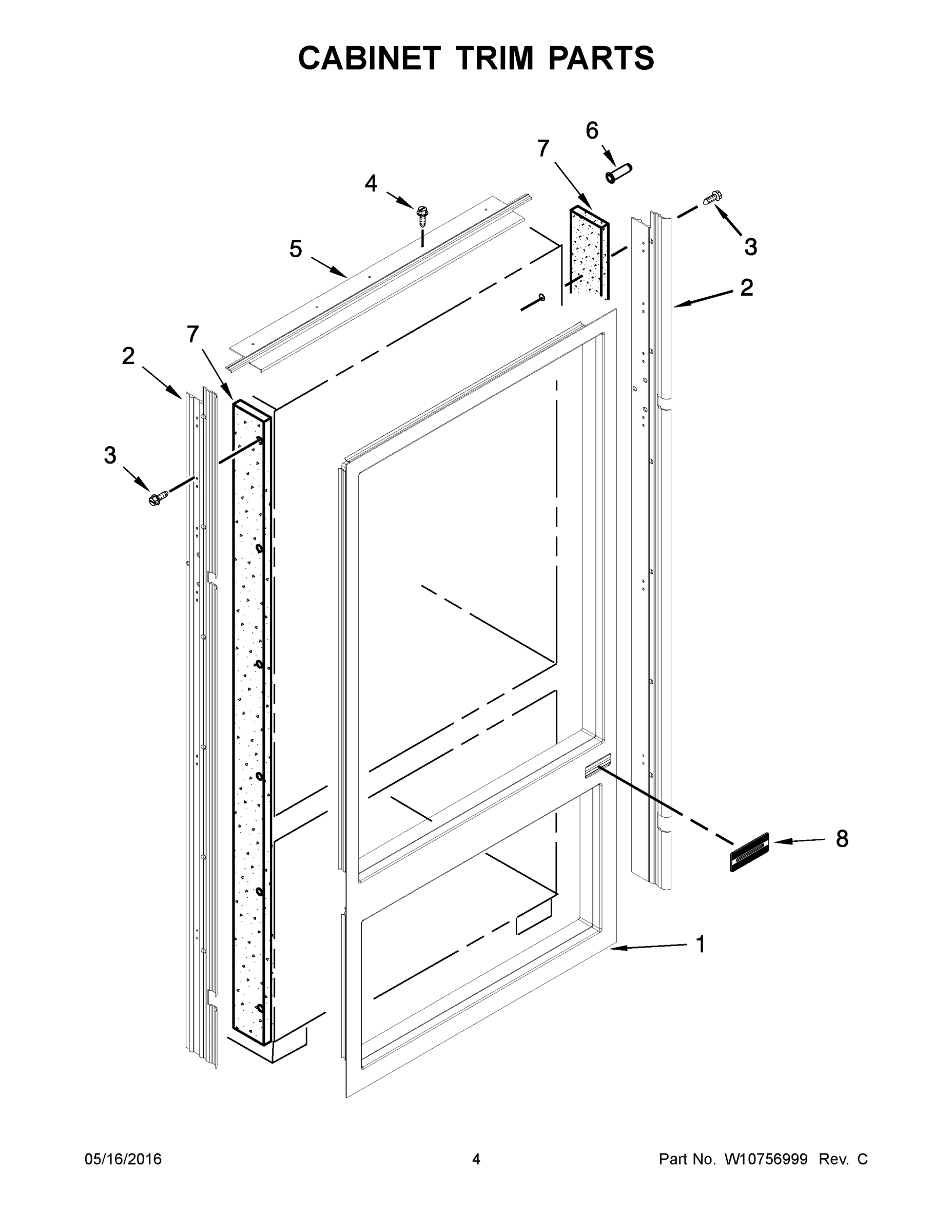 03 - CABINET TRIM PARTS