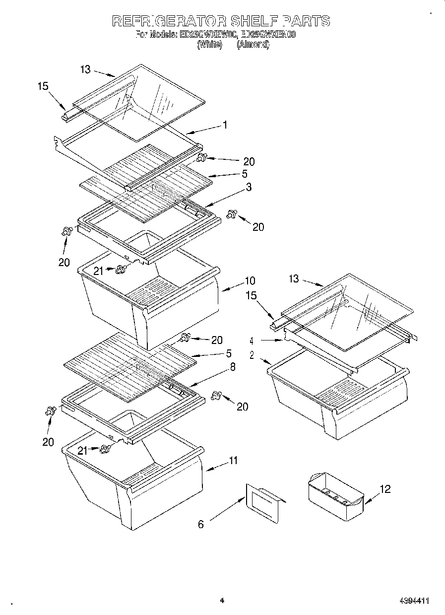 03 - REFRIGERATOR SHELF