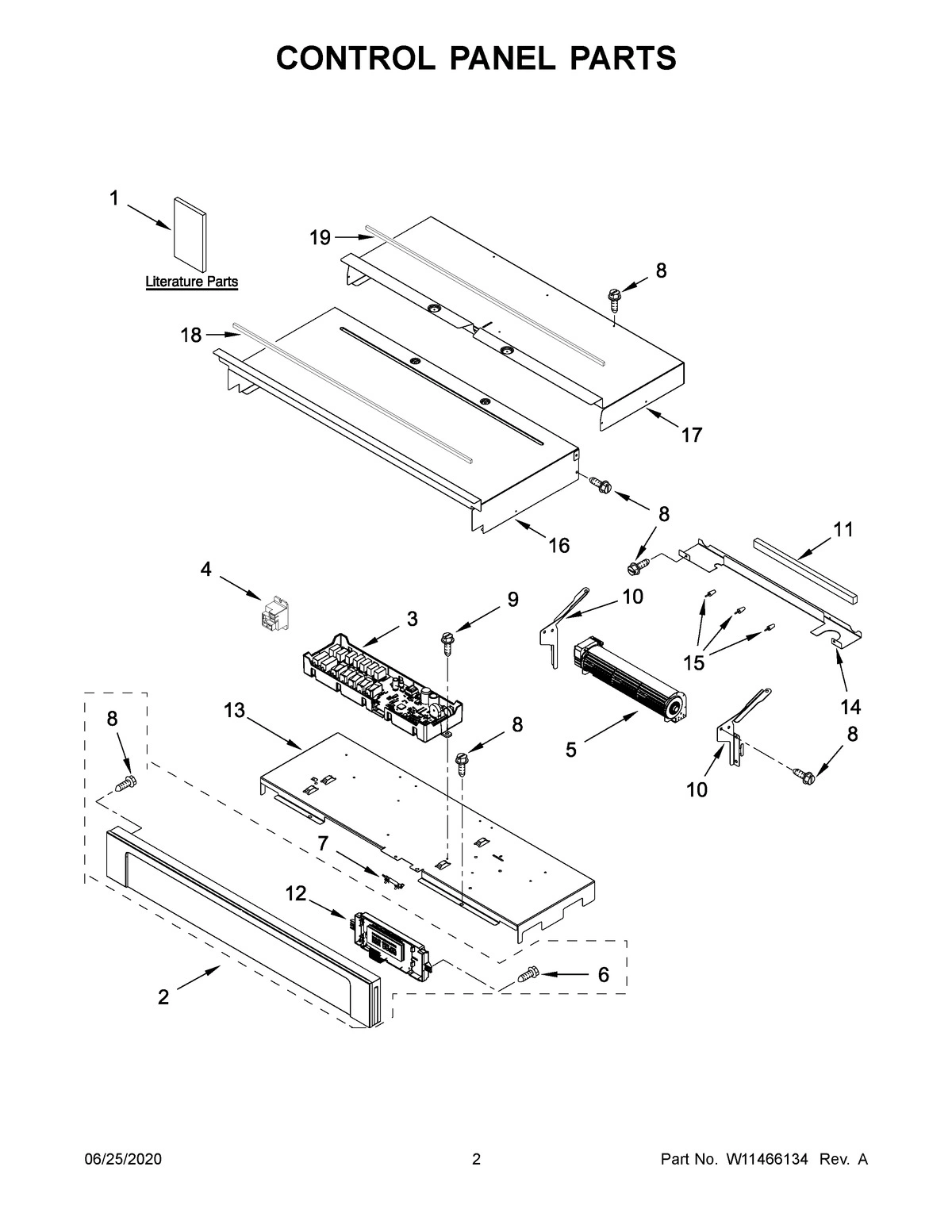 02 - CONTROL PANEL PARTS