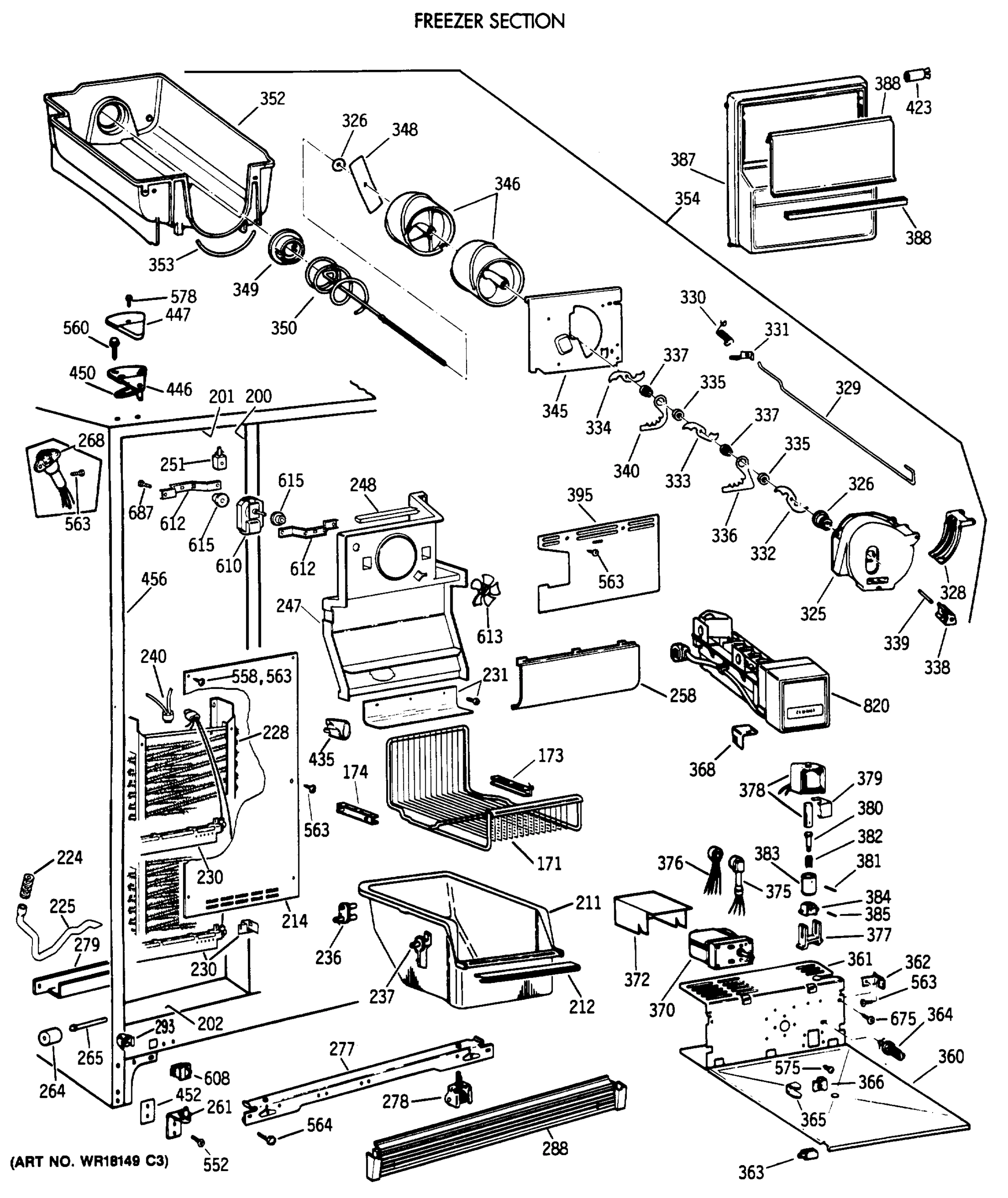 FREEZER SECTION