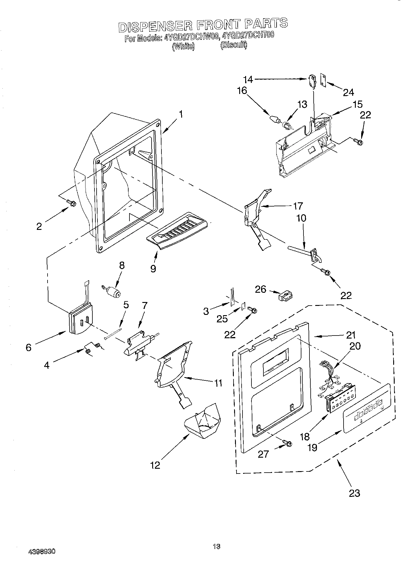 08 - DISPENSER FRONT