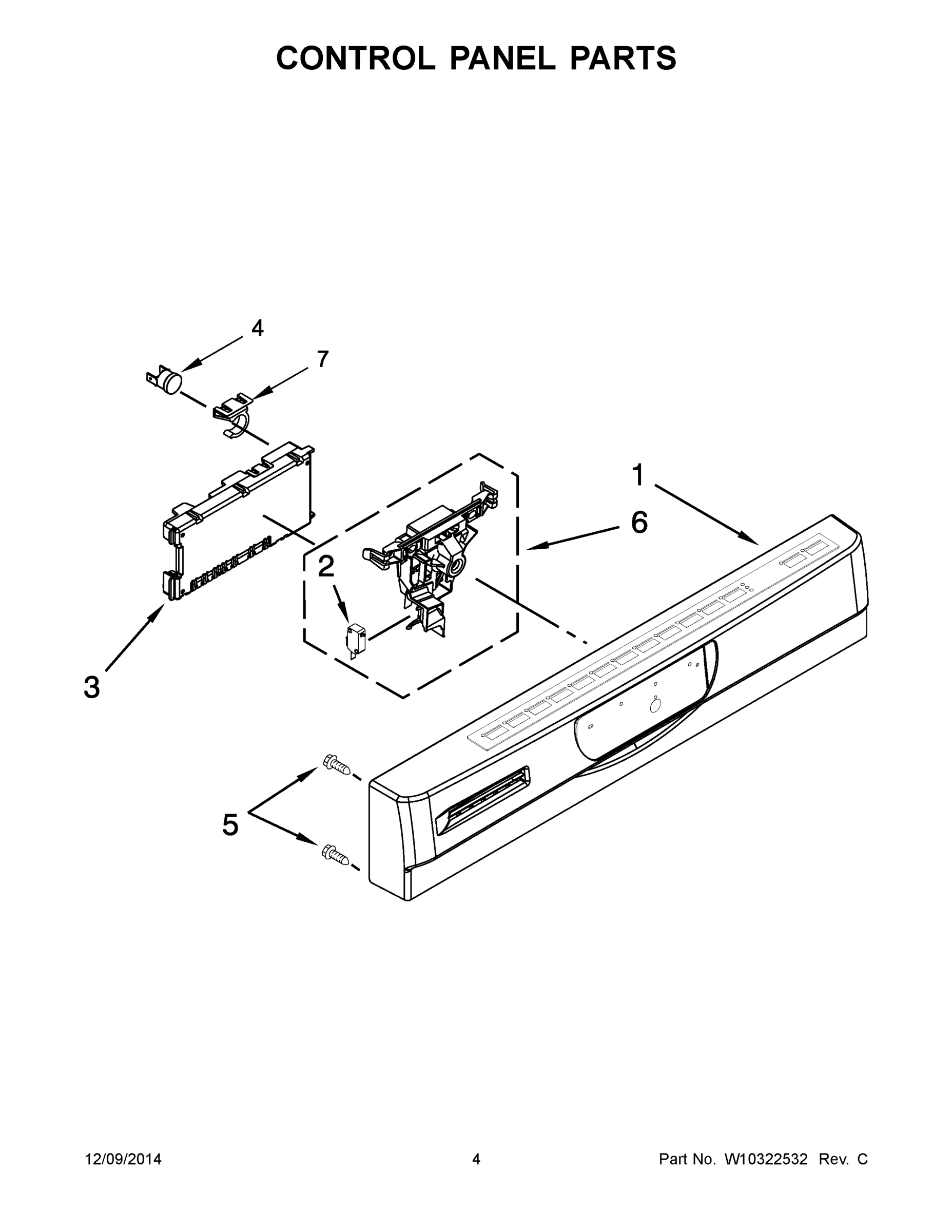 03 - CONTROL PANEL PARTS