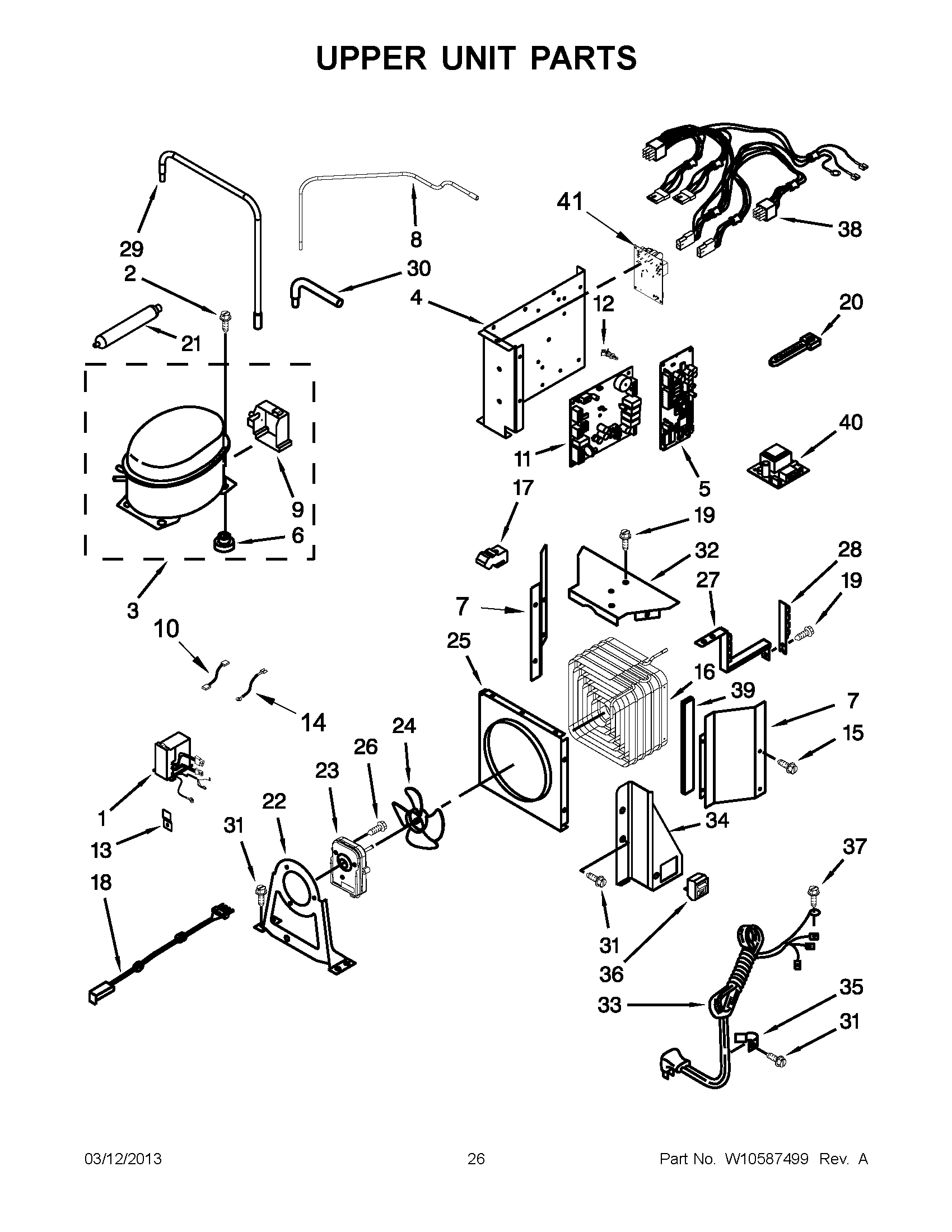 13 - UPPER UNIT PARTS