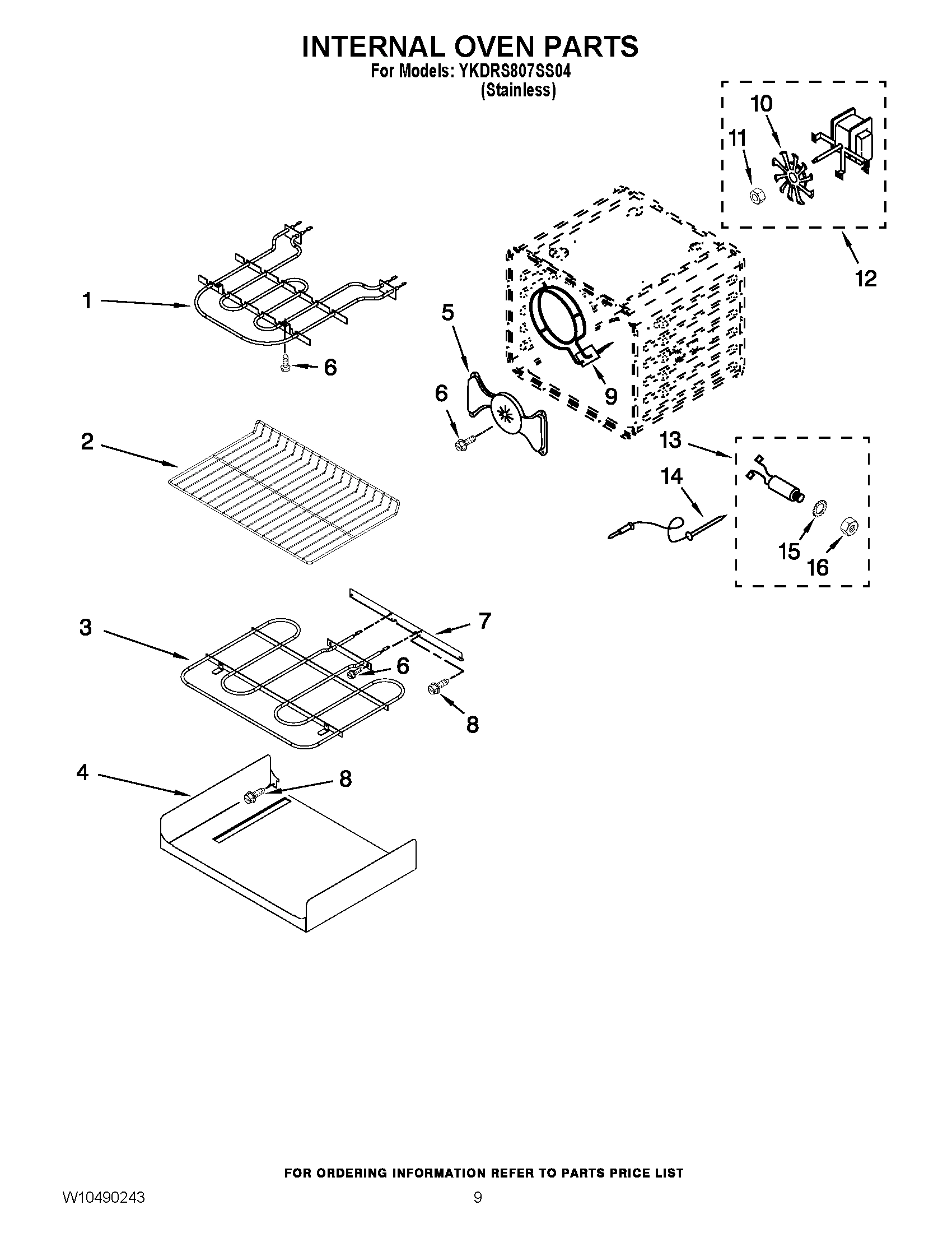 06 - INTERNAL OVEN PARTS
