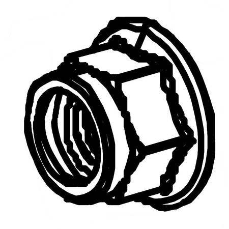 5304511425 Frigidaire Nut Assembly