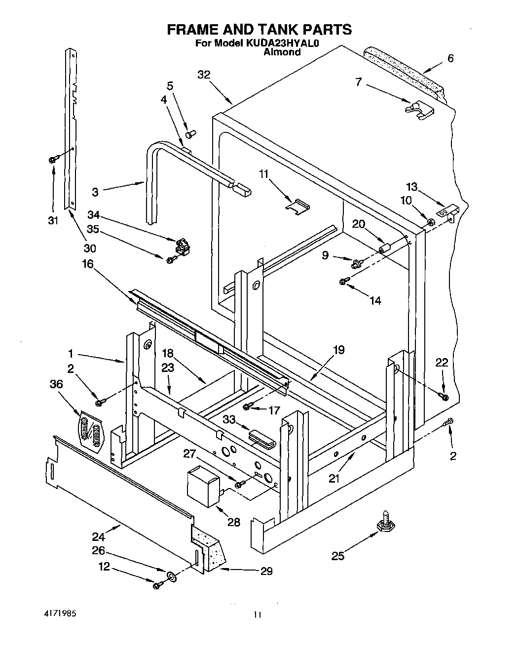 09 - FRAME AND TANK