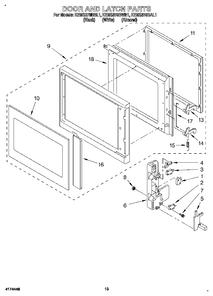 11 - DOOR AND LATCH