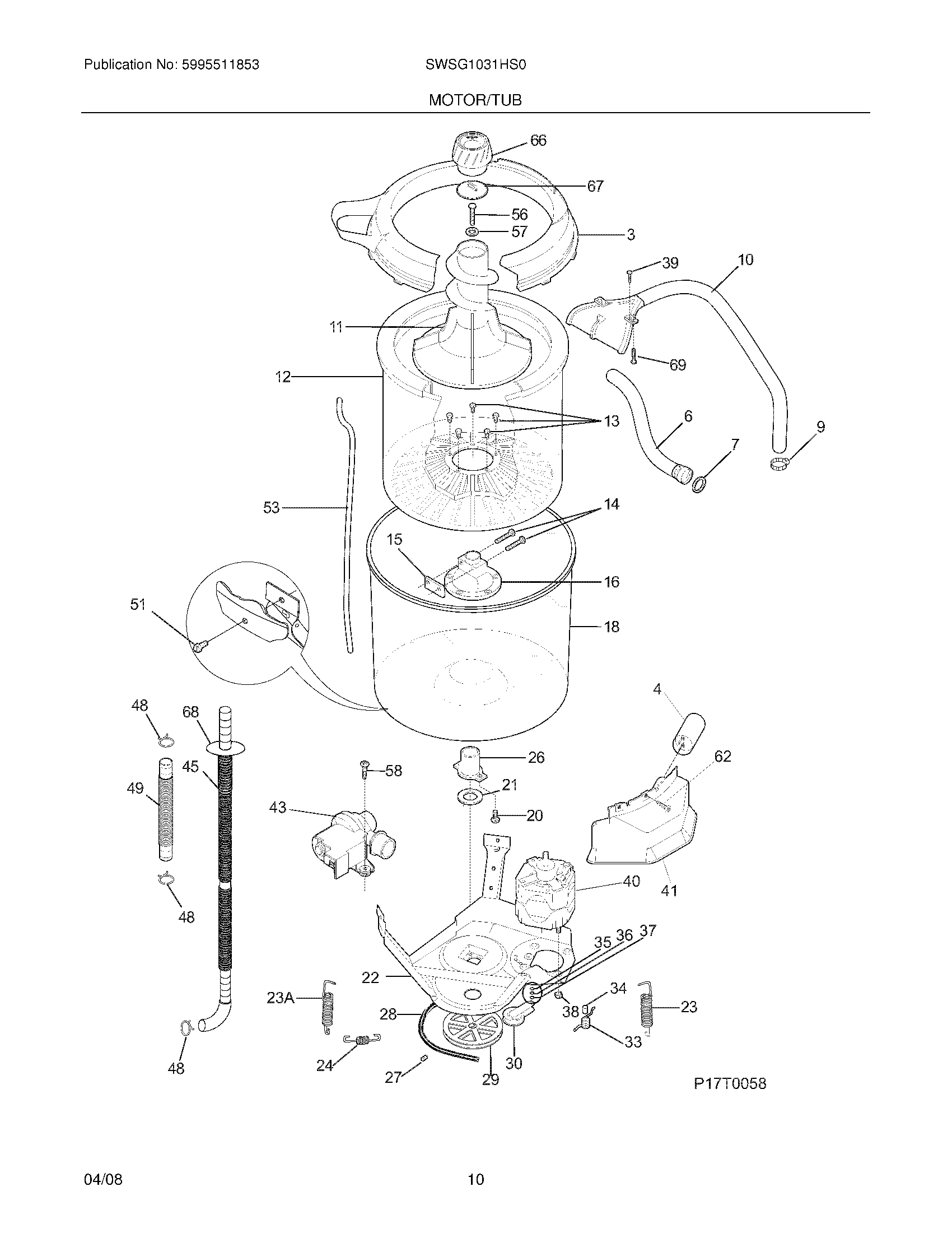 11 - MOTOR/TUB