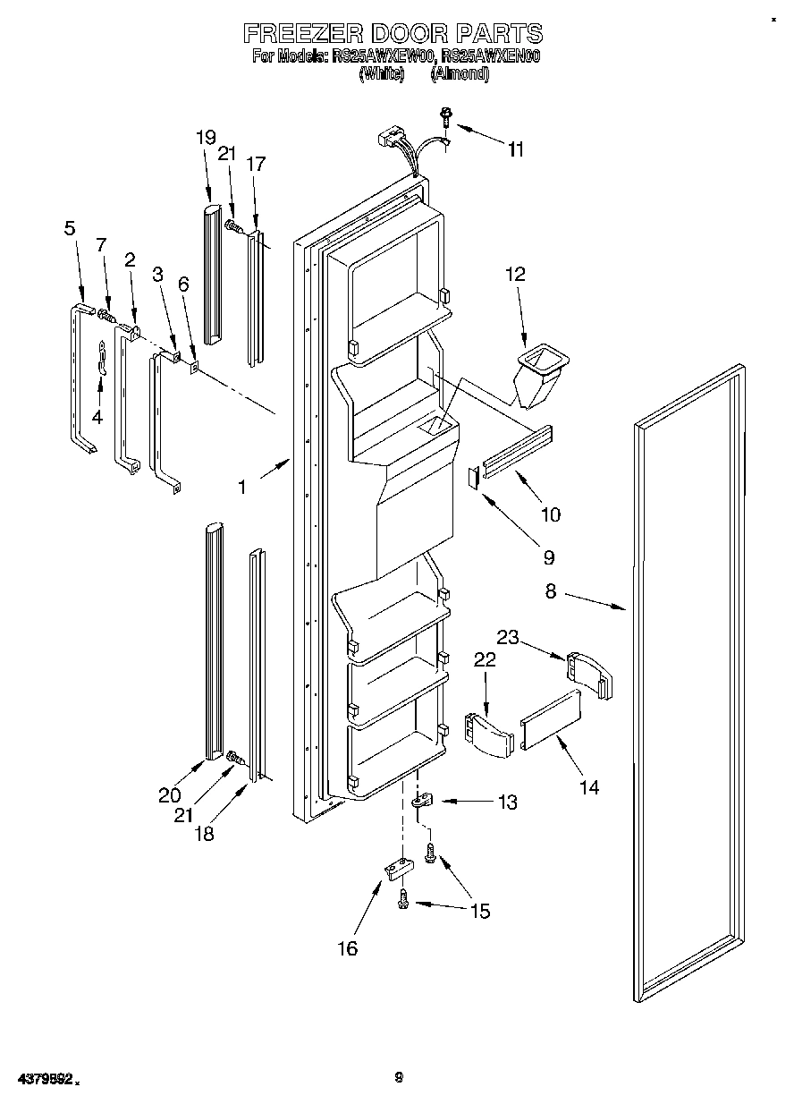 07 - FREEZER DOOR