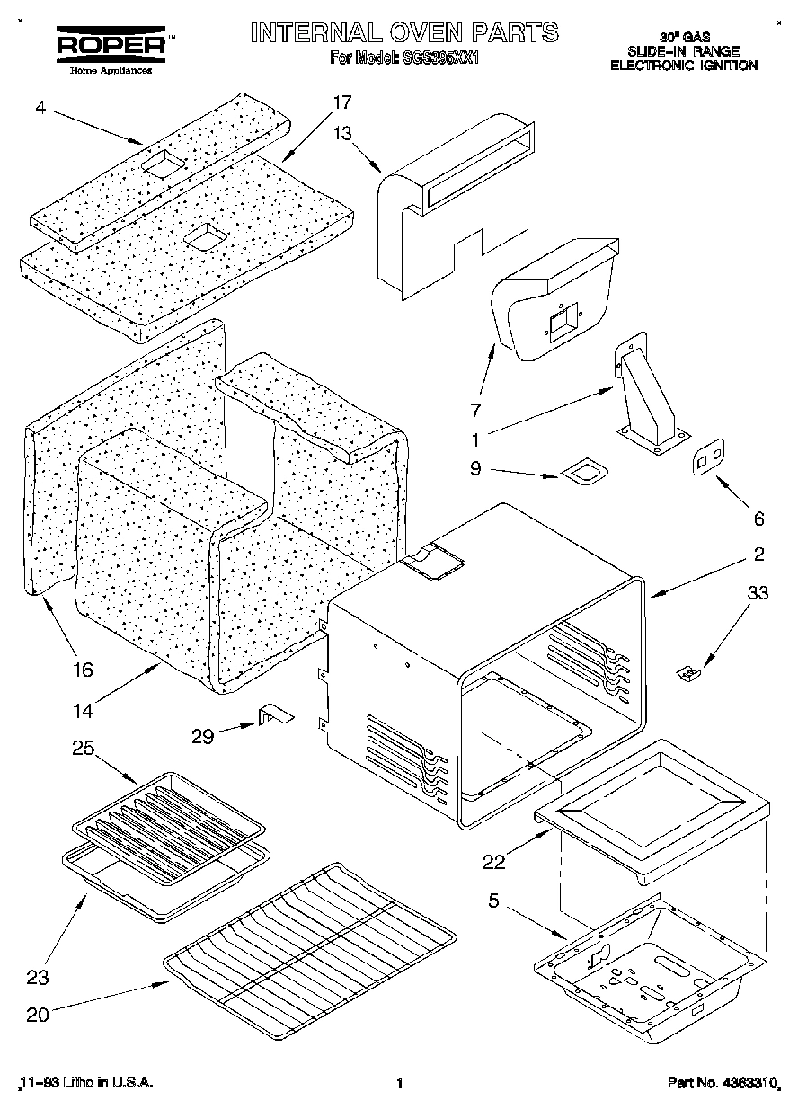 01 - INTERNAL OVEN
