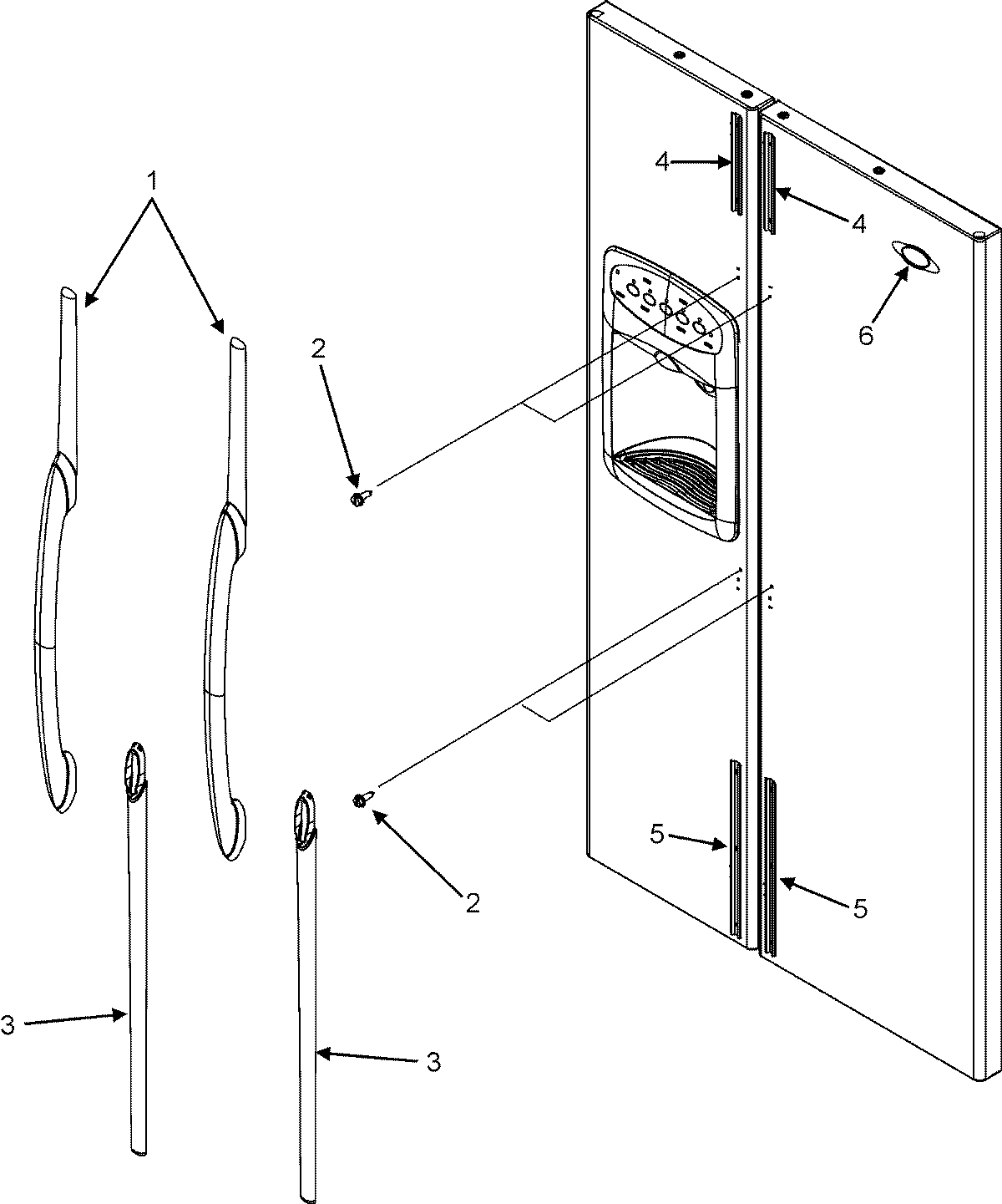 11 - HANDLES (MSD2656KEU)