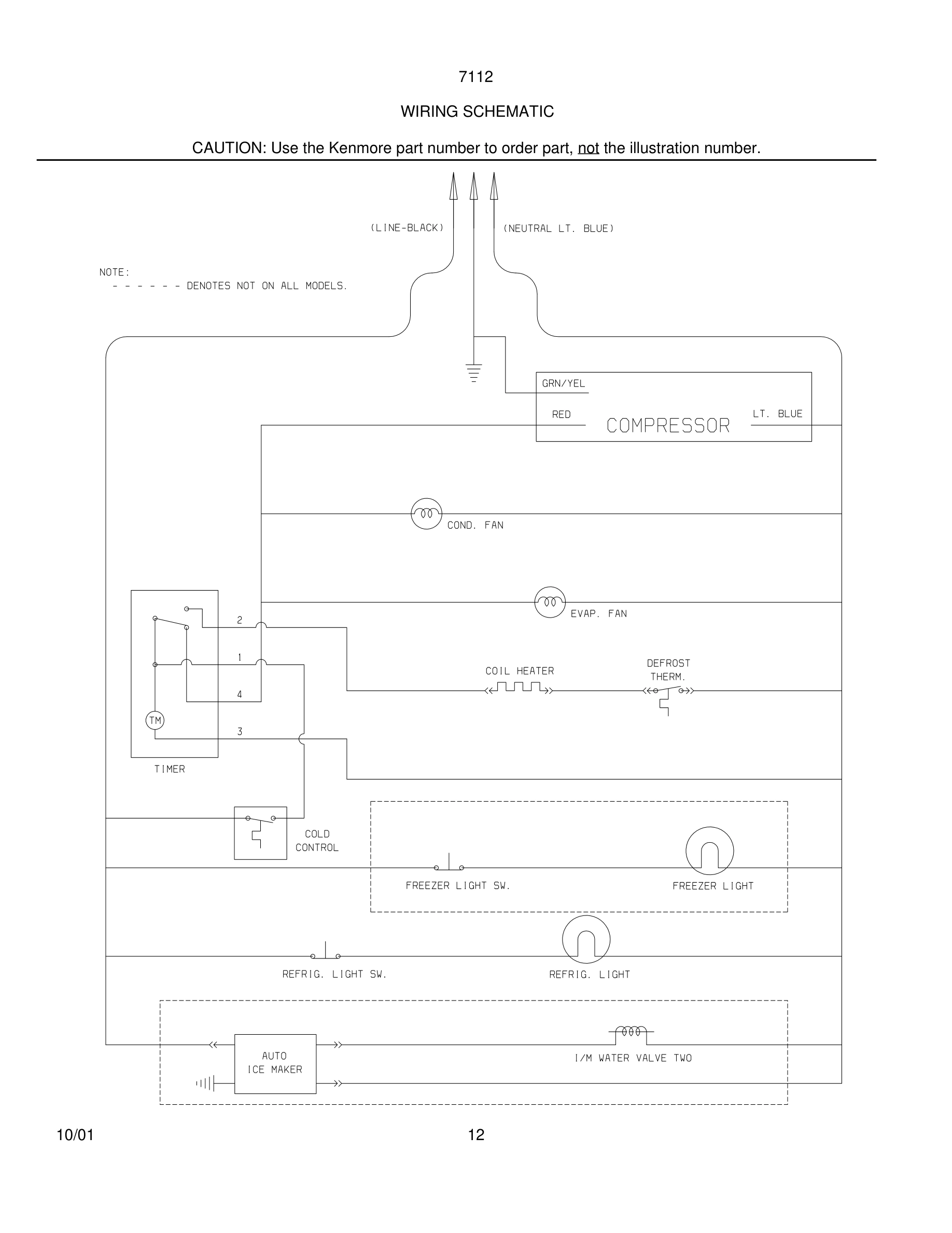 12 - WIRING SCHEMATIC