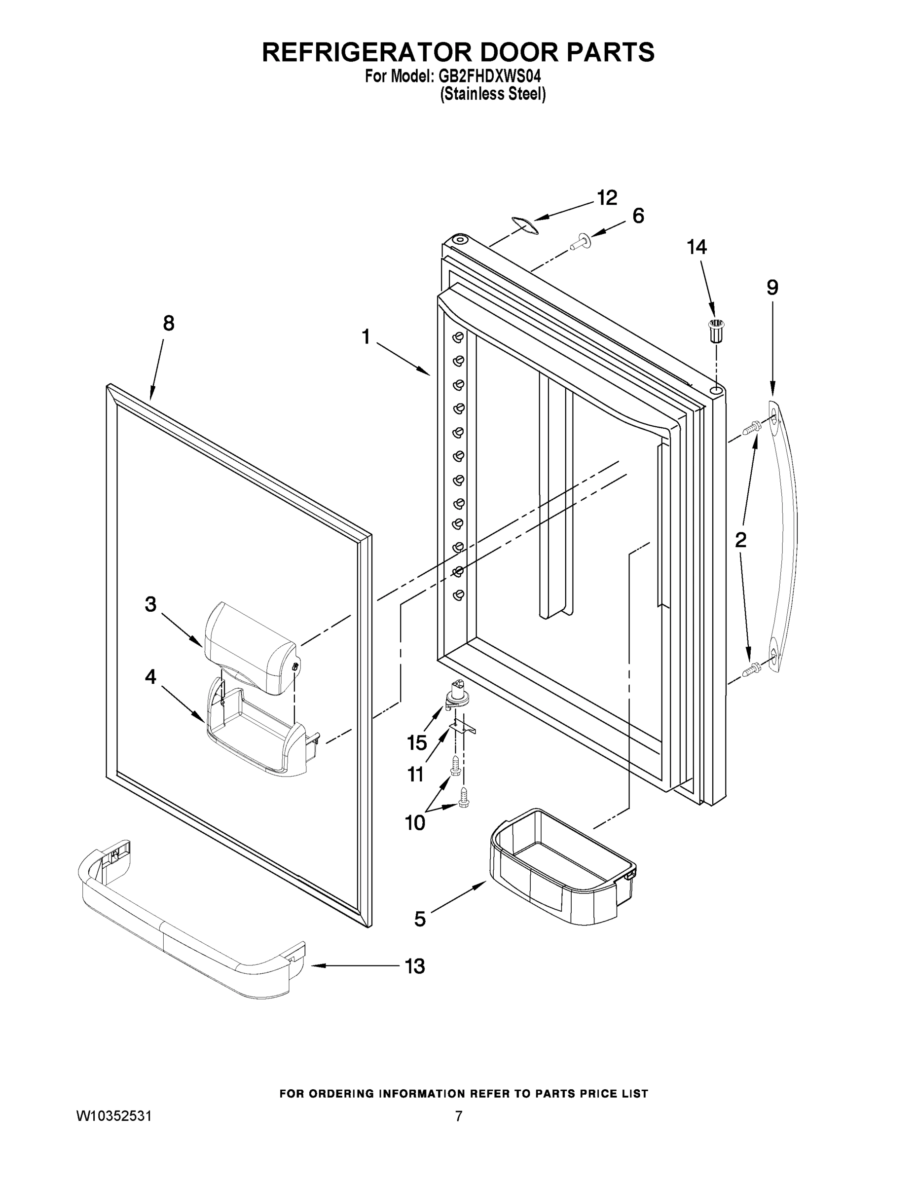 05 - REFRIGERATOR DOOR PARTS
